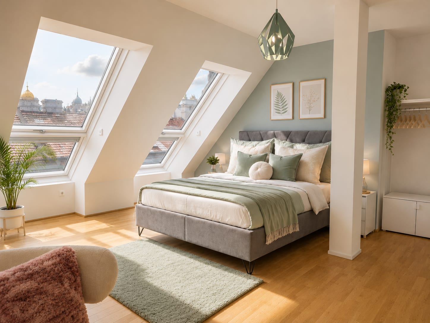 Dreamy Blue Penthouse in Central Vienna | HG28