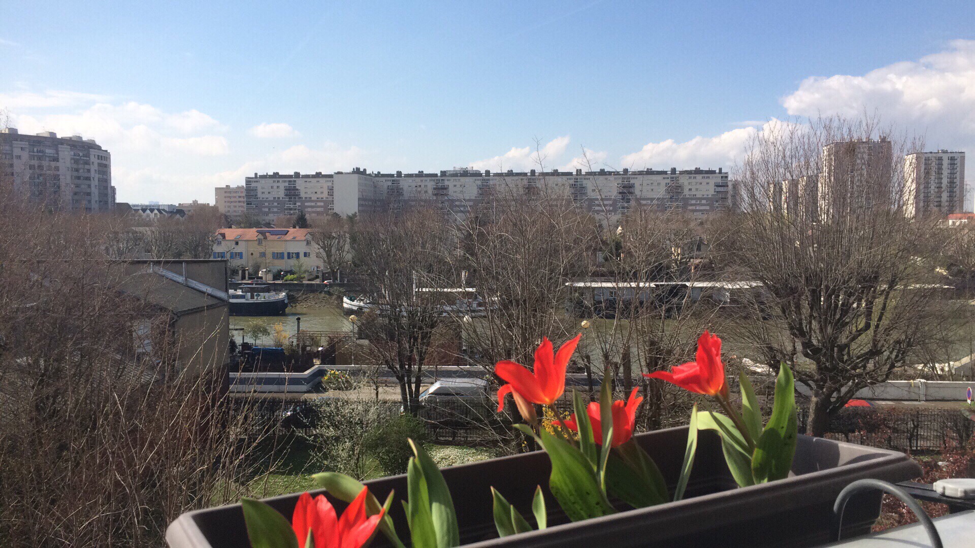 Apartment overlooking the Seine