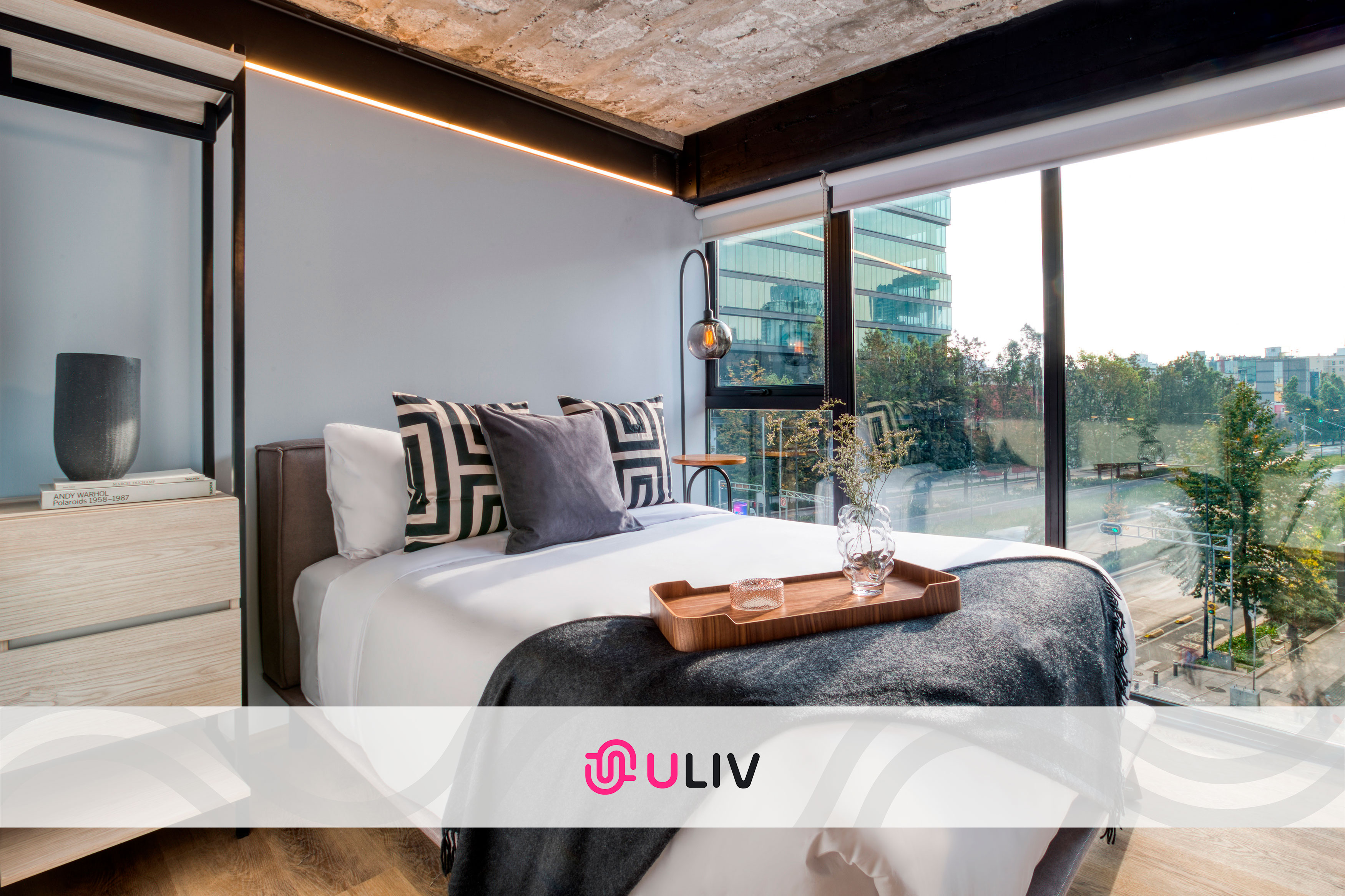 Stylish Urban 2BR Apt | Rooftop+Gym+Reforma