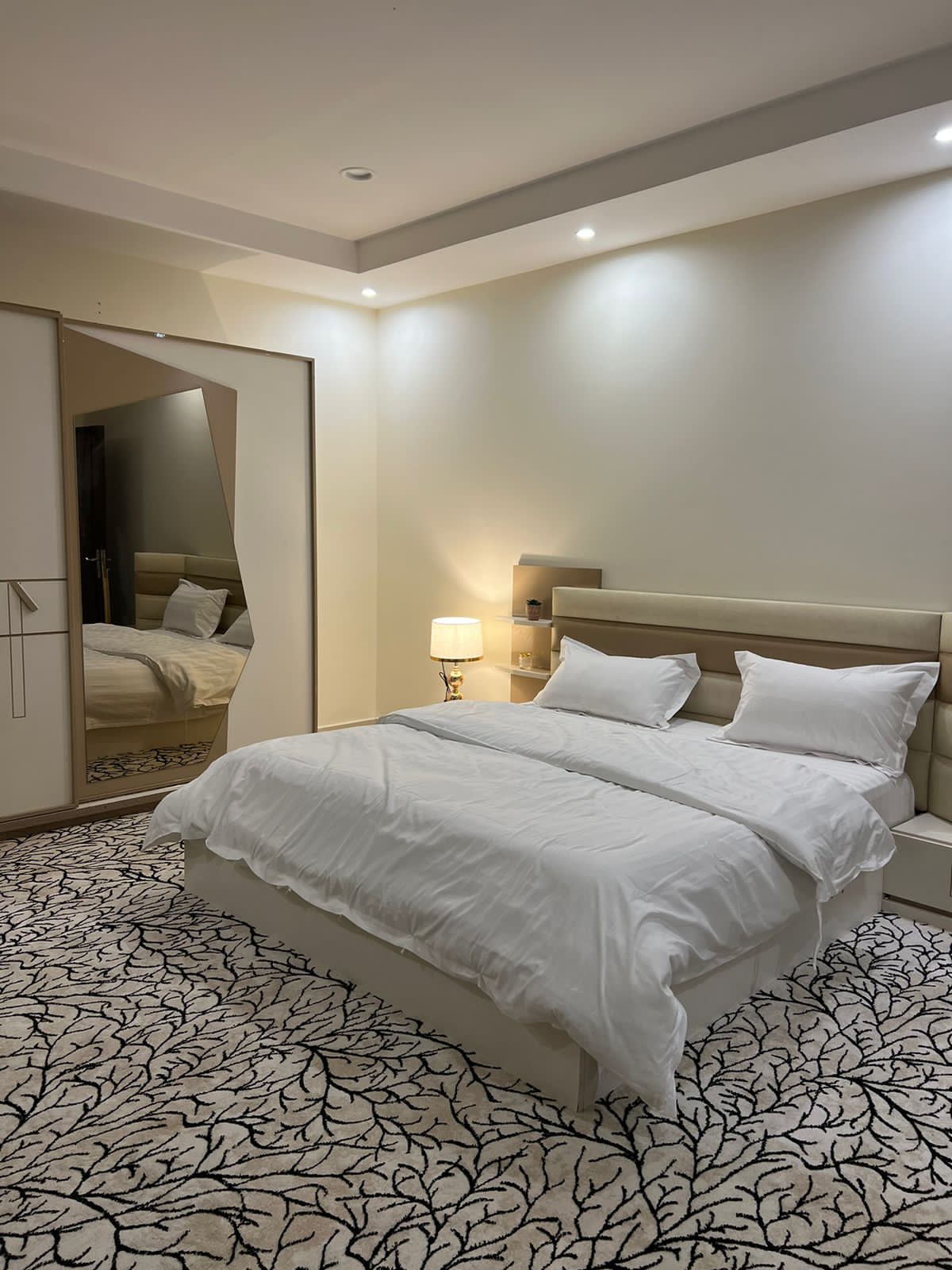 Private bathroom room within a quiet dwelling B.