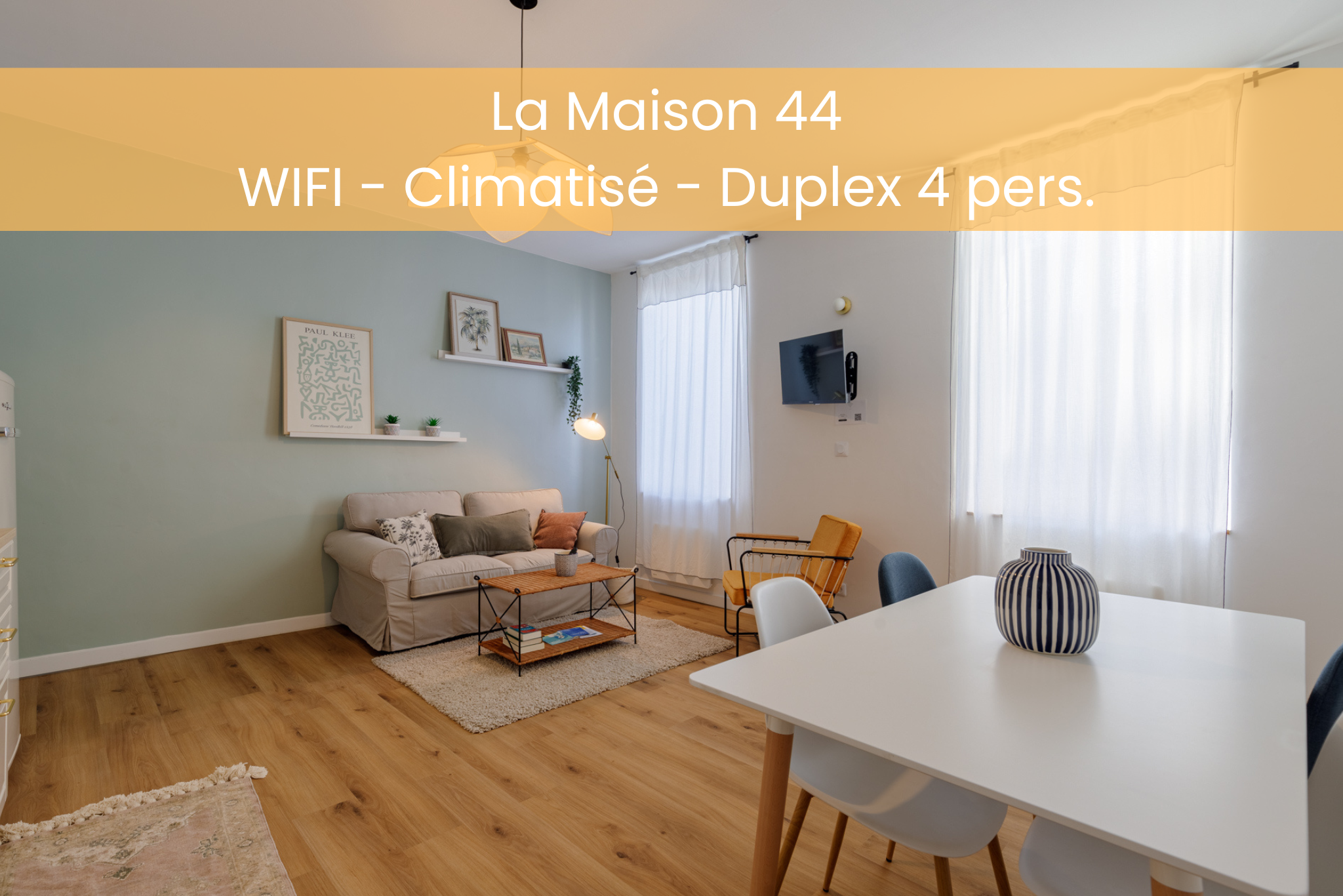 La Maison 44 - Duplex - quiet, A/C, Via Rhona-
