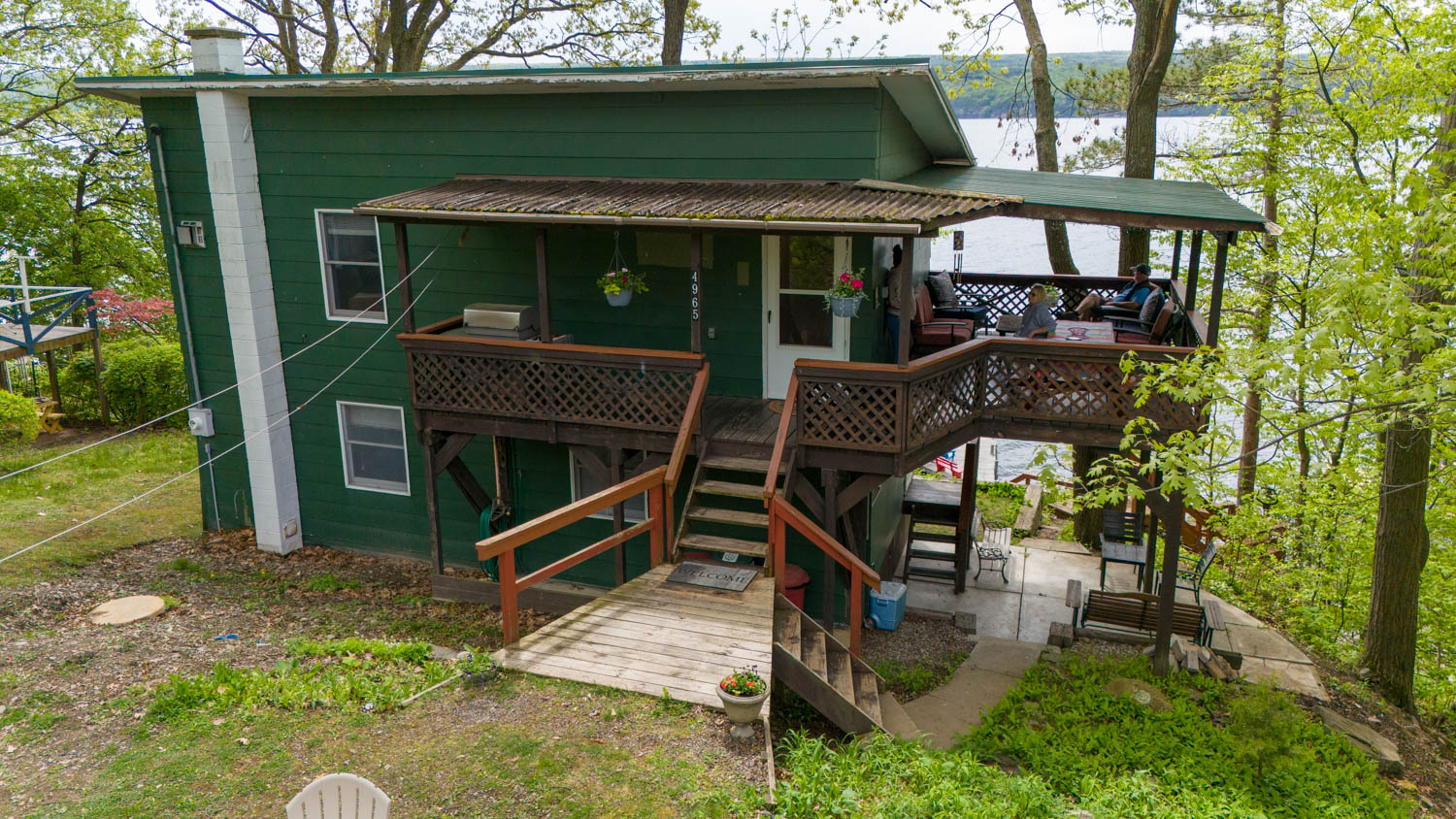 Shore Lucky at Sunset