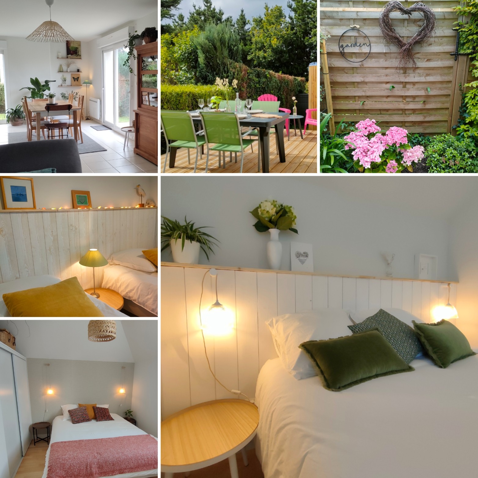 The house of seagulls - enclosed garden