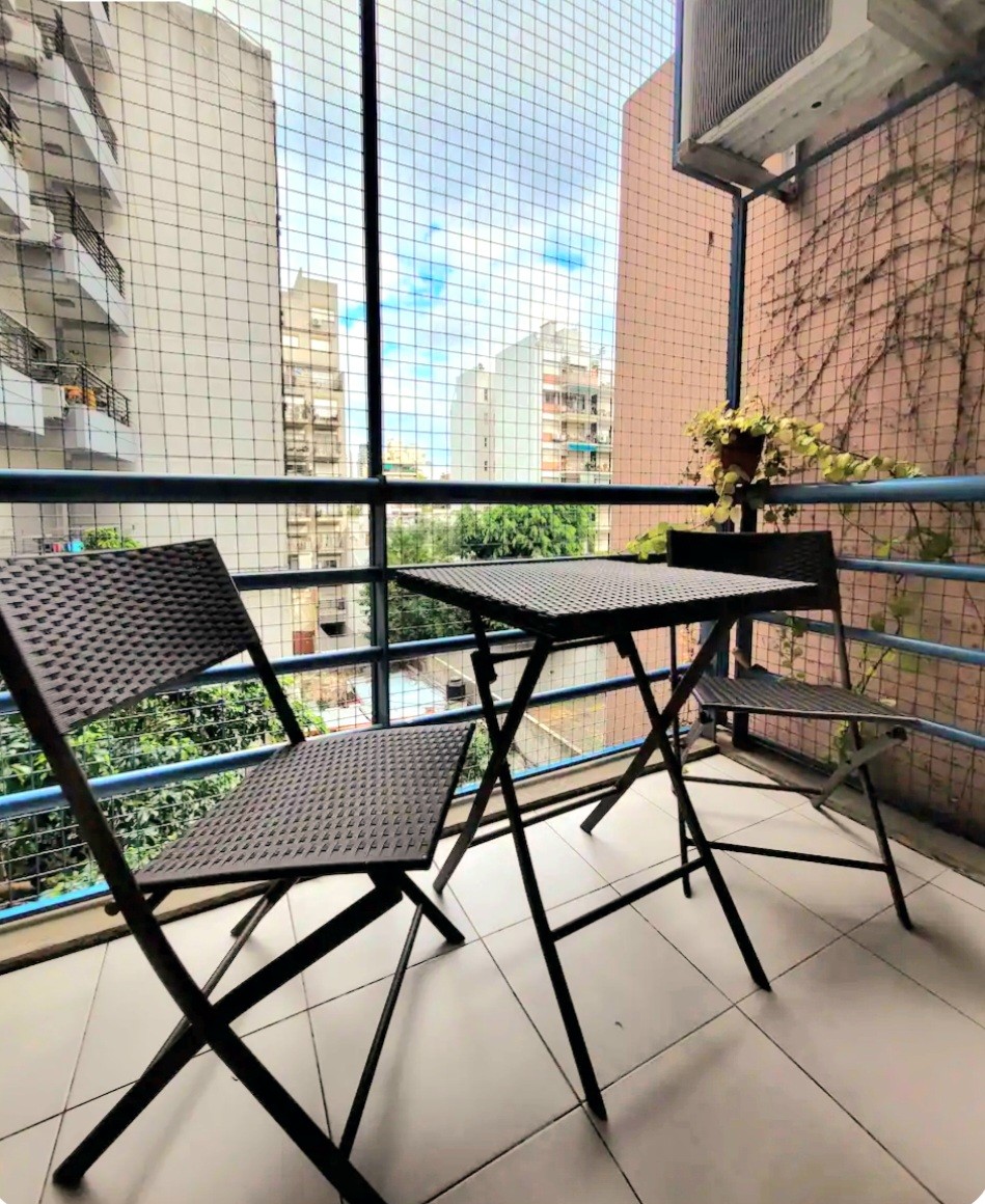 Amplio Apartamento con Parrilla & Balcón Palermo in Palermo, Buenos Aires