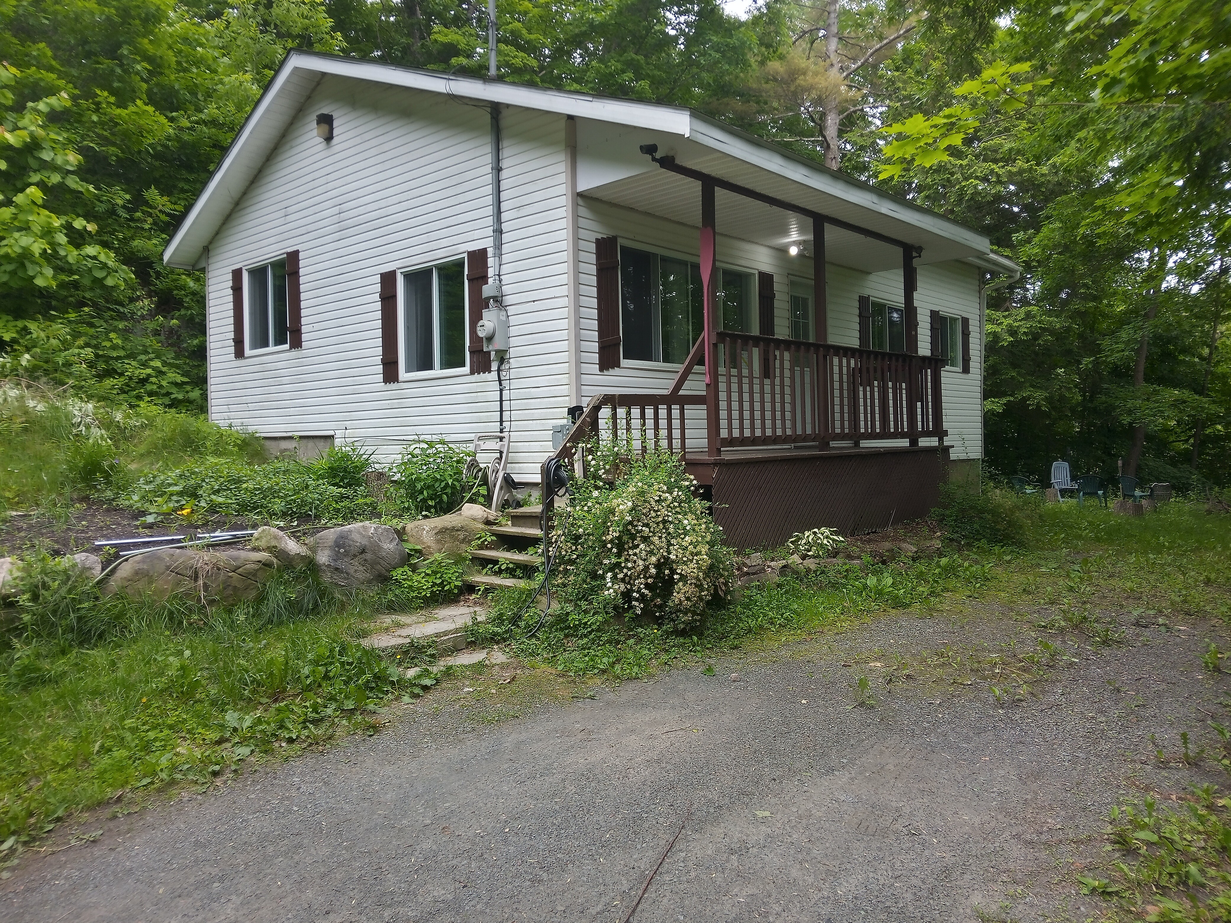 The little house in the woods.