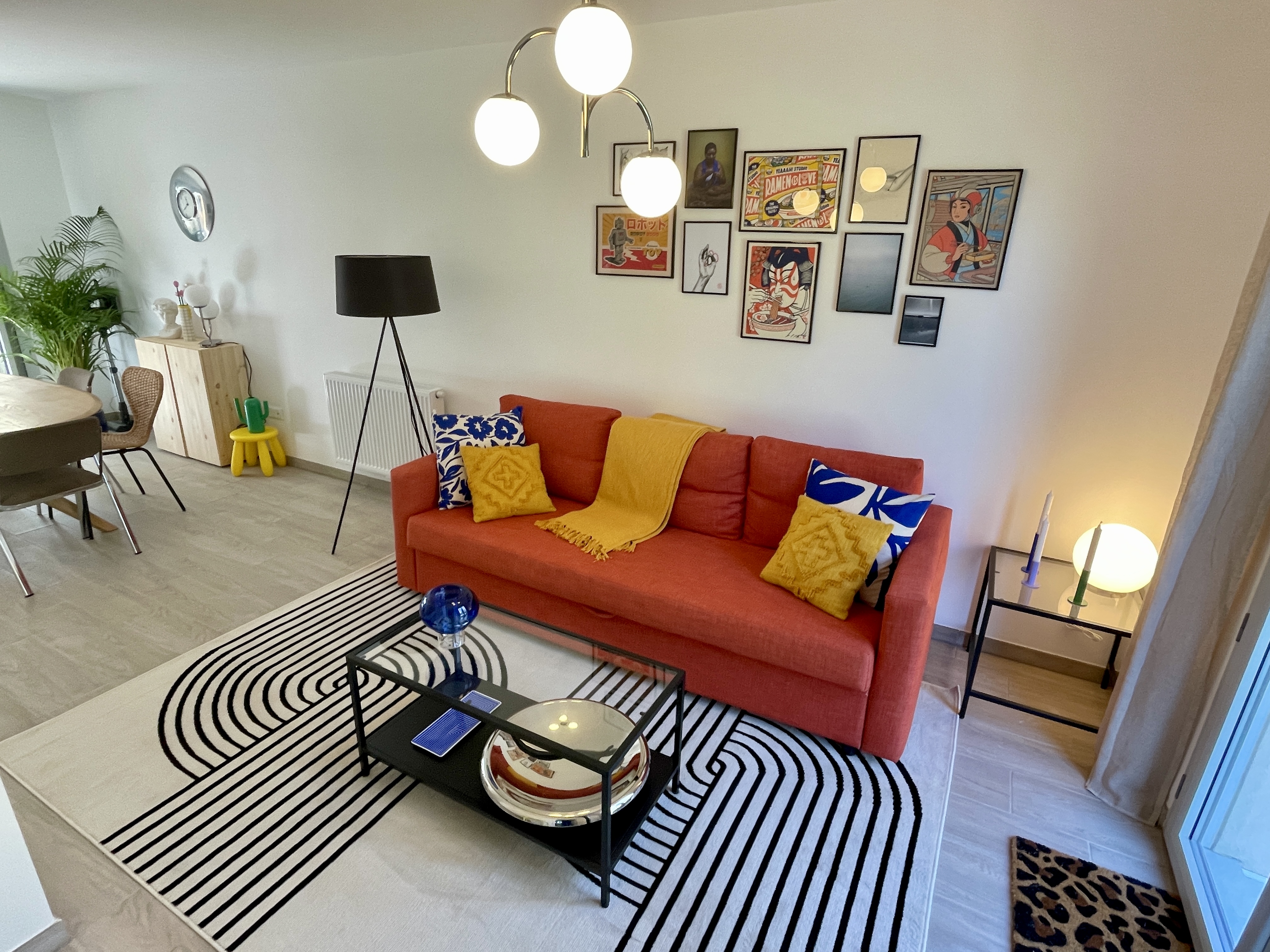 Lovely new apartment with a garden