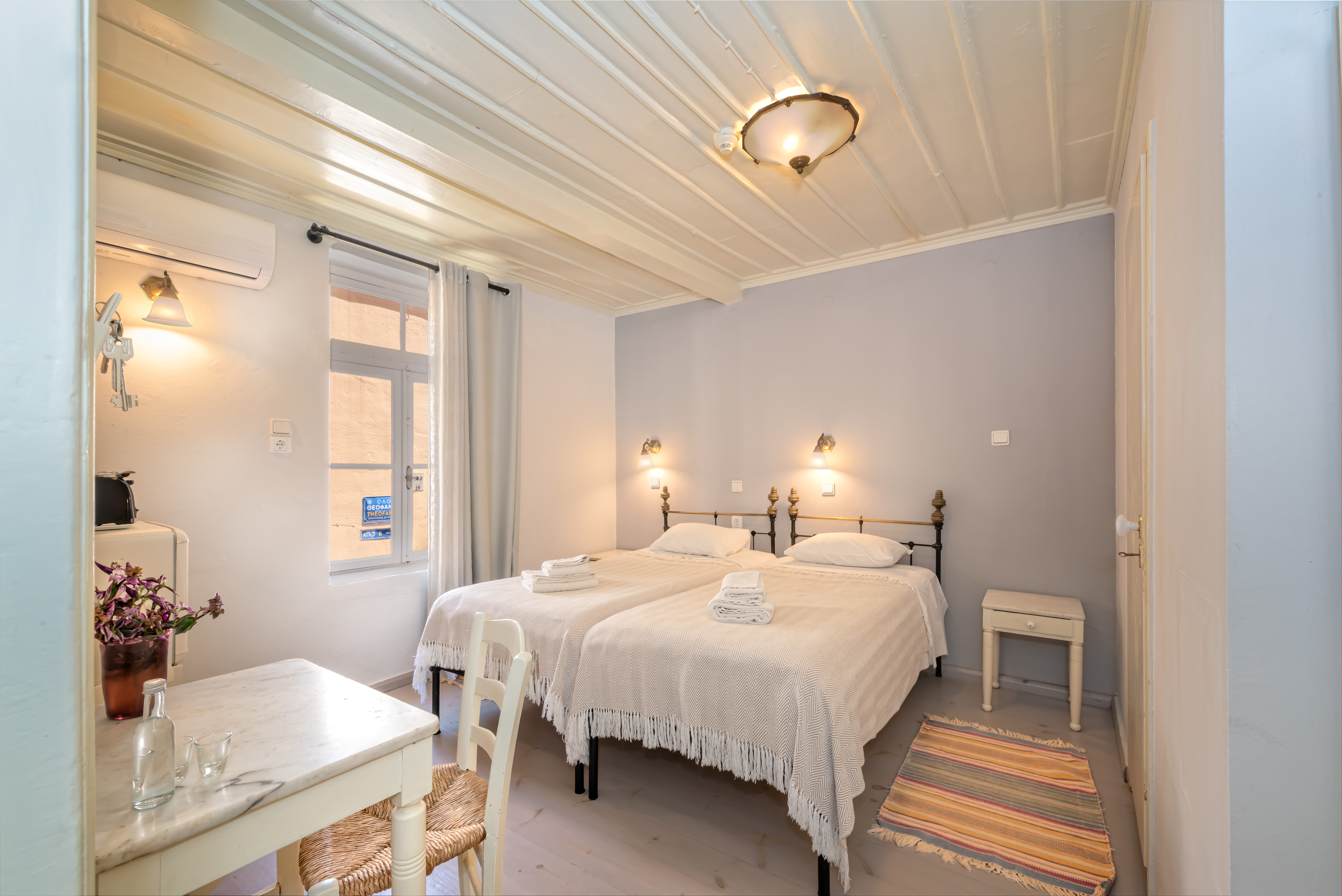 "Pension Eva" Traditional TwinBed Old Harbor No3 in Χανίων, Crete