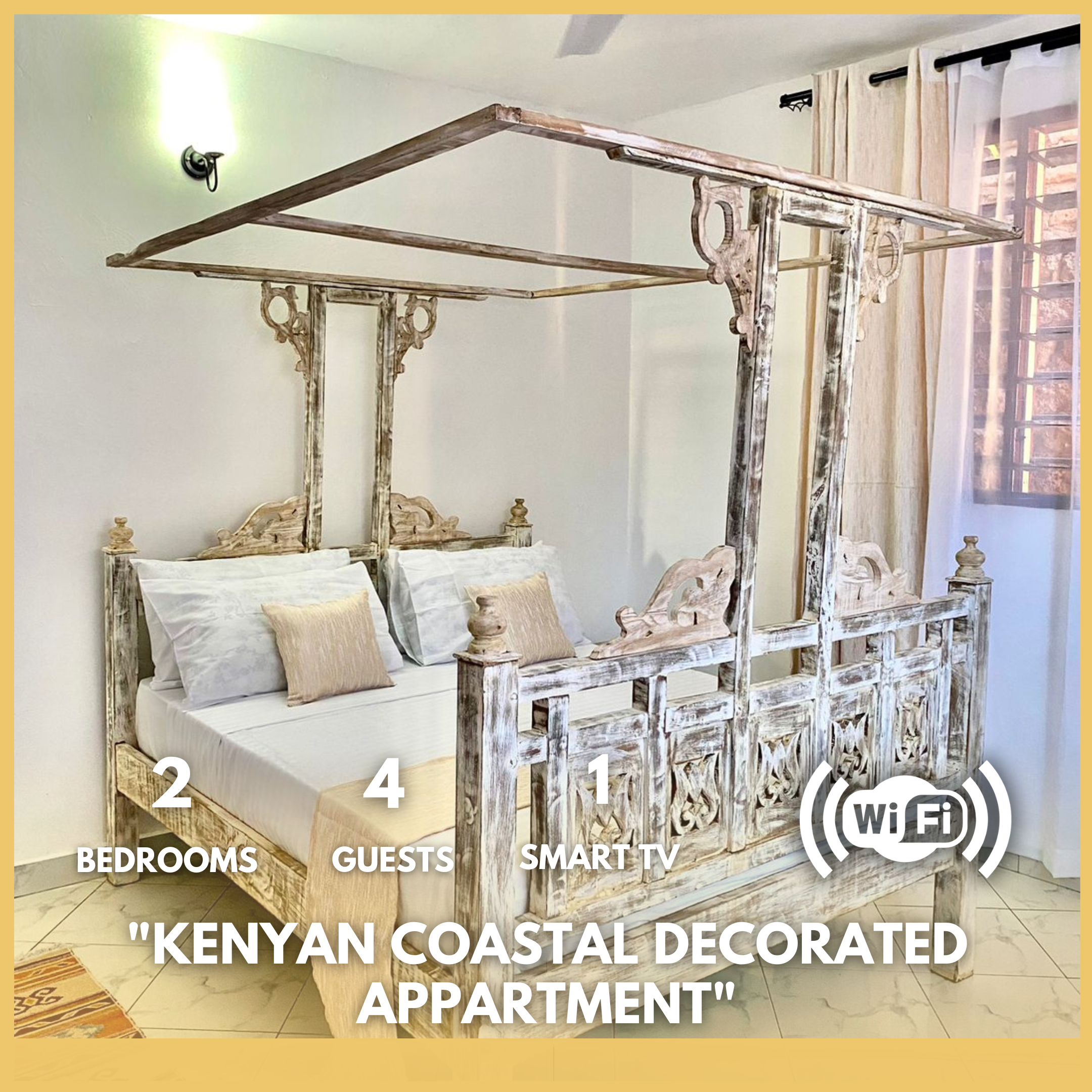 Kenyan Lamu Styled Apartment, near the beaches