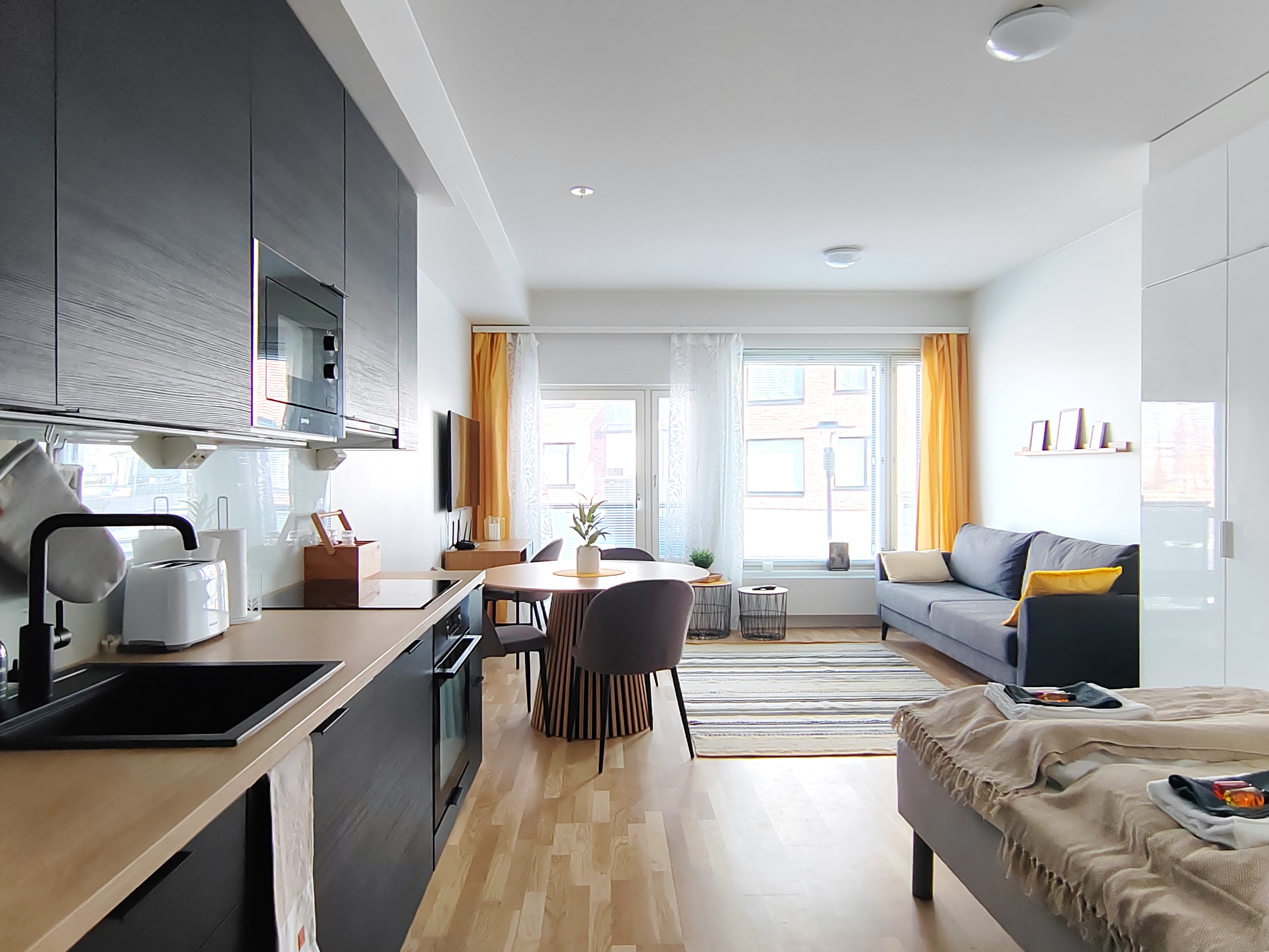 Apartment Siltavahti with river view