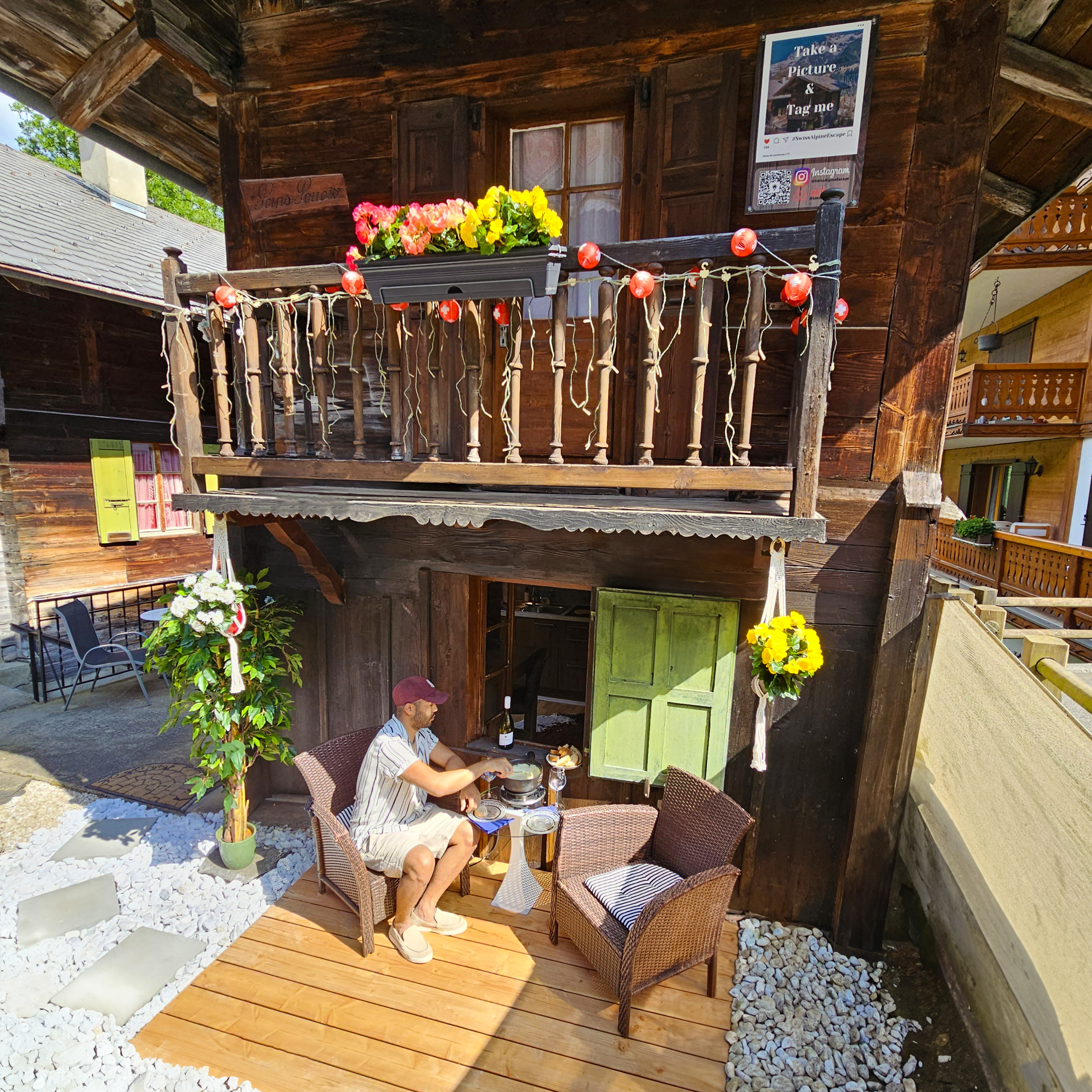 Mazot Charm: Dents du Midi View & Terrace