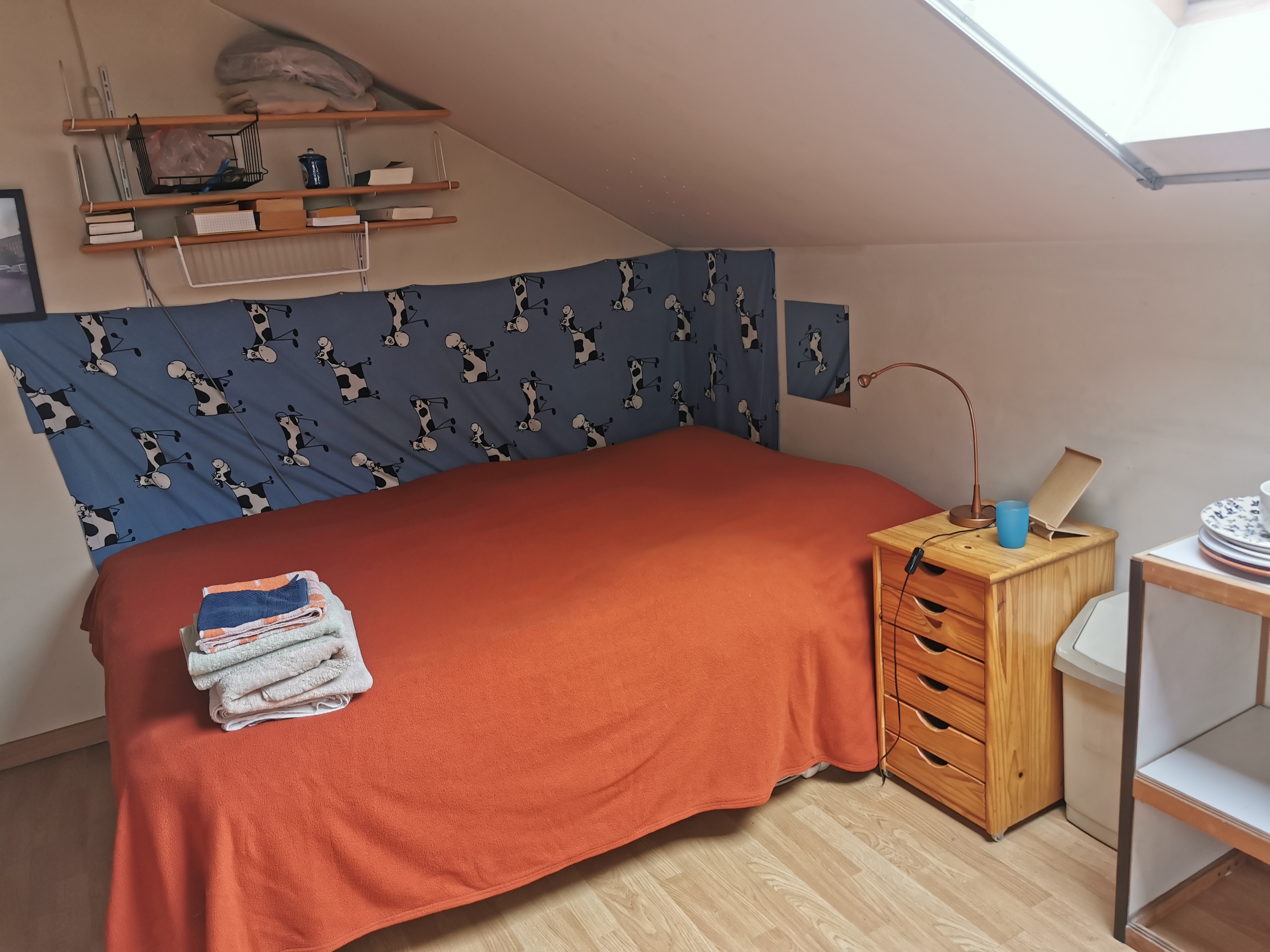 Chambre (D) confort 2e étage (escaliers) in Uccle, Brussels