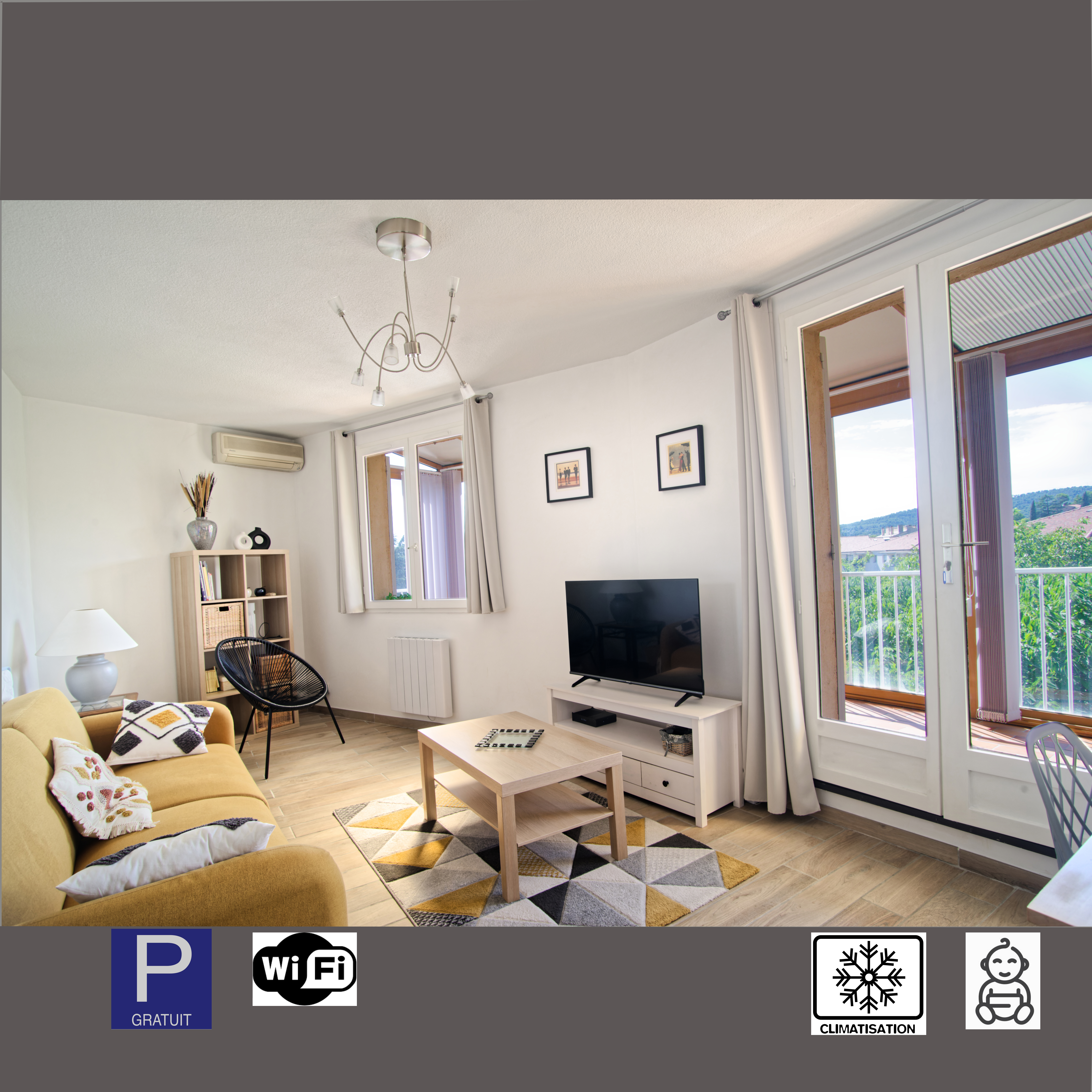 Le Guilhempierre. T2  hypercenter bright veranda