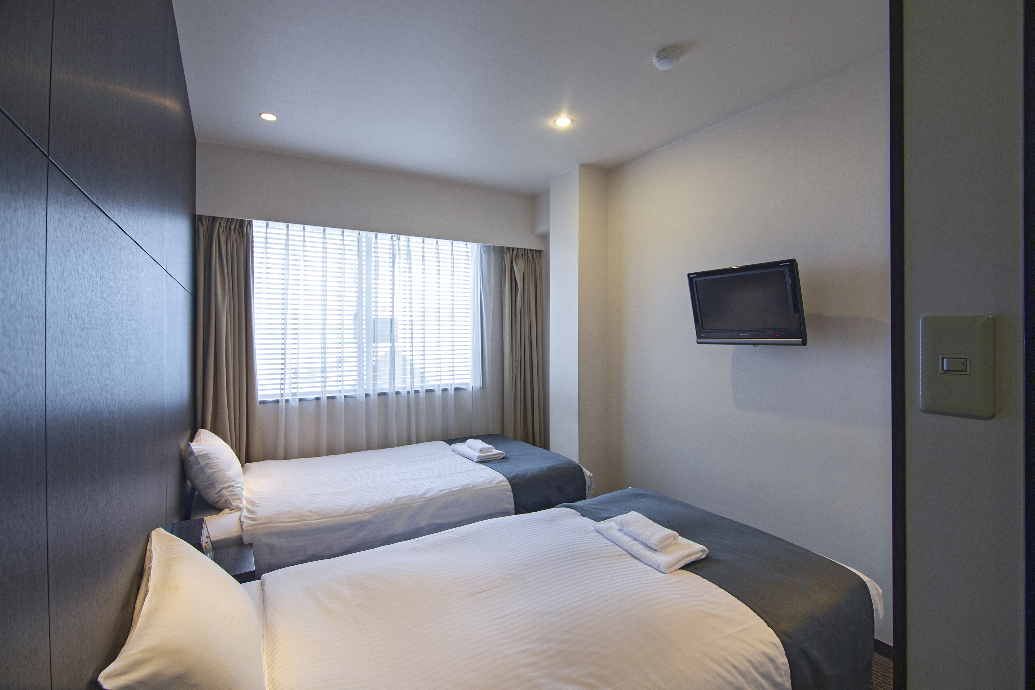WONZ HOTEL Twin room self-check-in - Hotels for Rent in Chuo