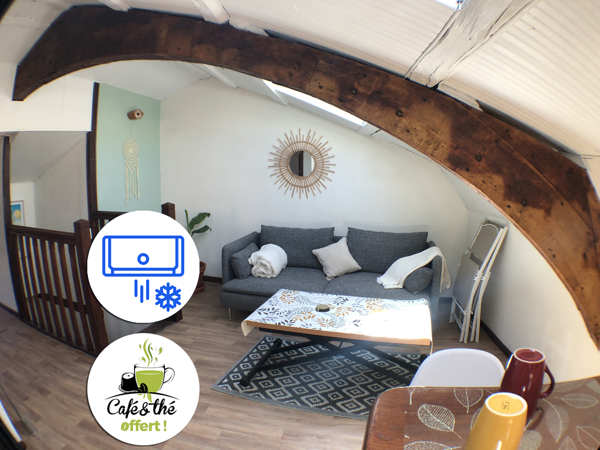 The nest under the rooftops!