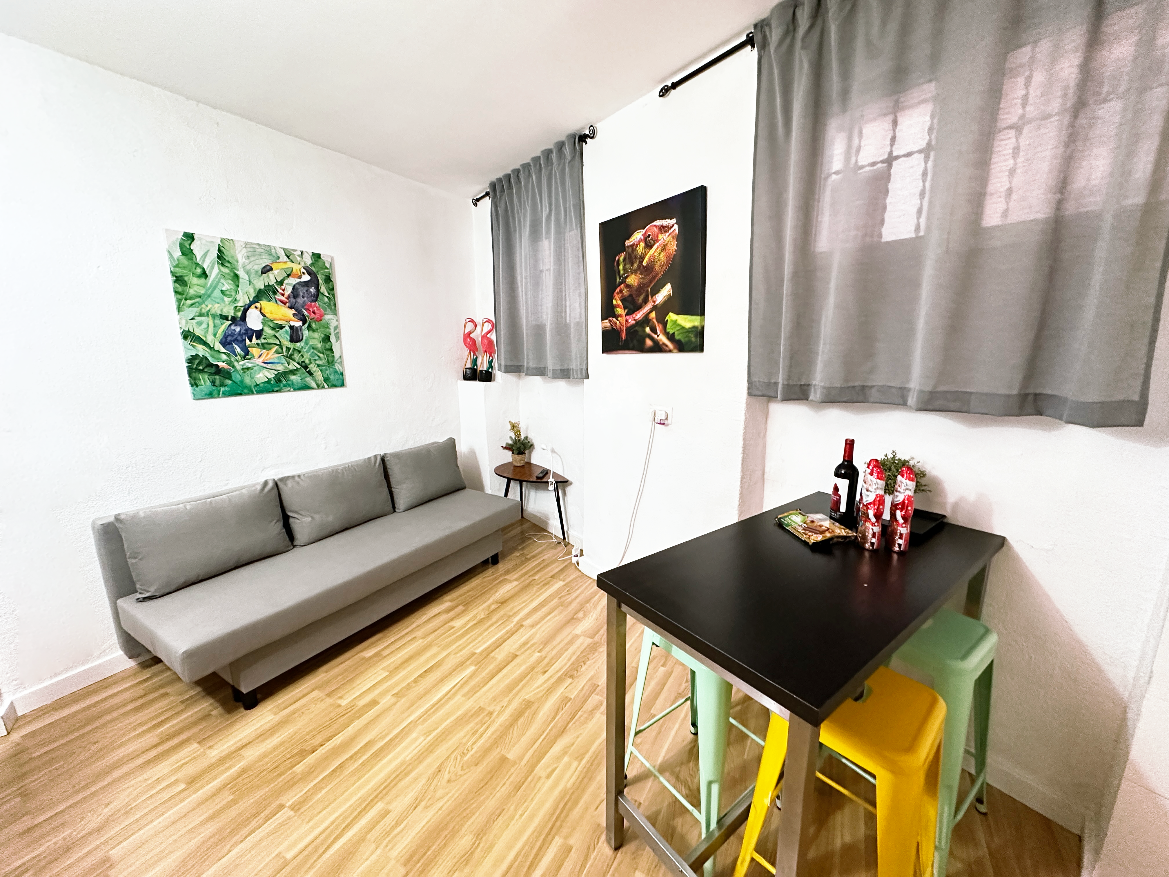 Acogedor piso en el corazón Madrid- larga estadía