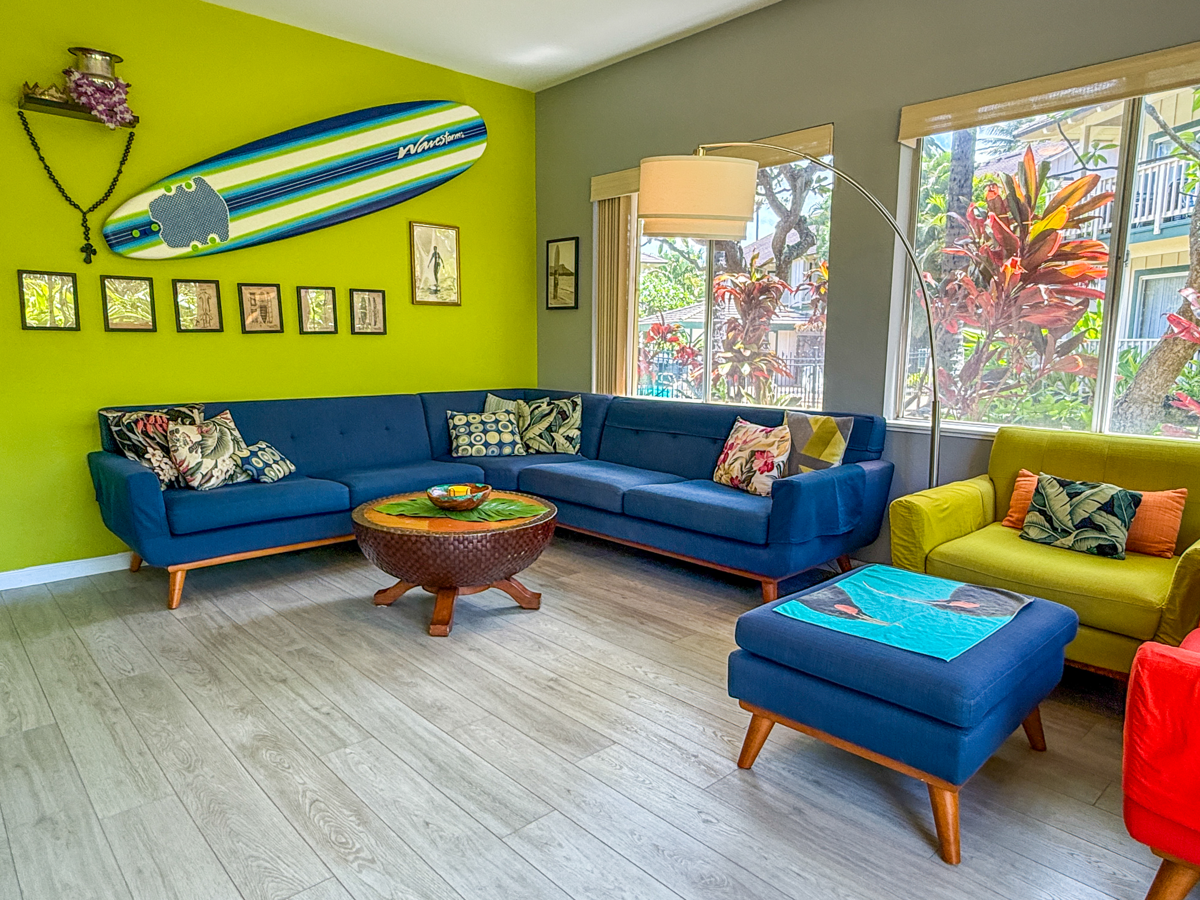 Stylish Poipu 2br/2ba with AC, short walk to beach in Koloa-Poipu, Hawaii