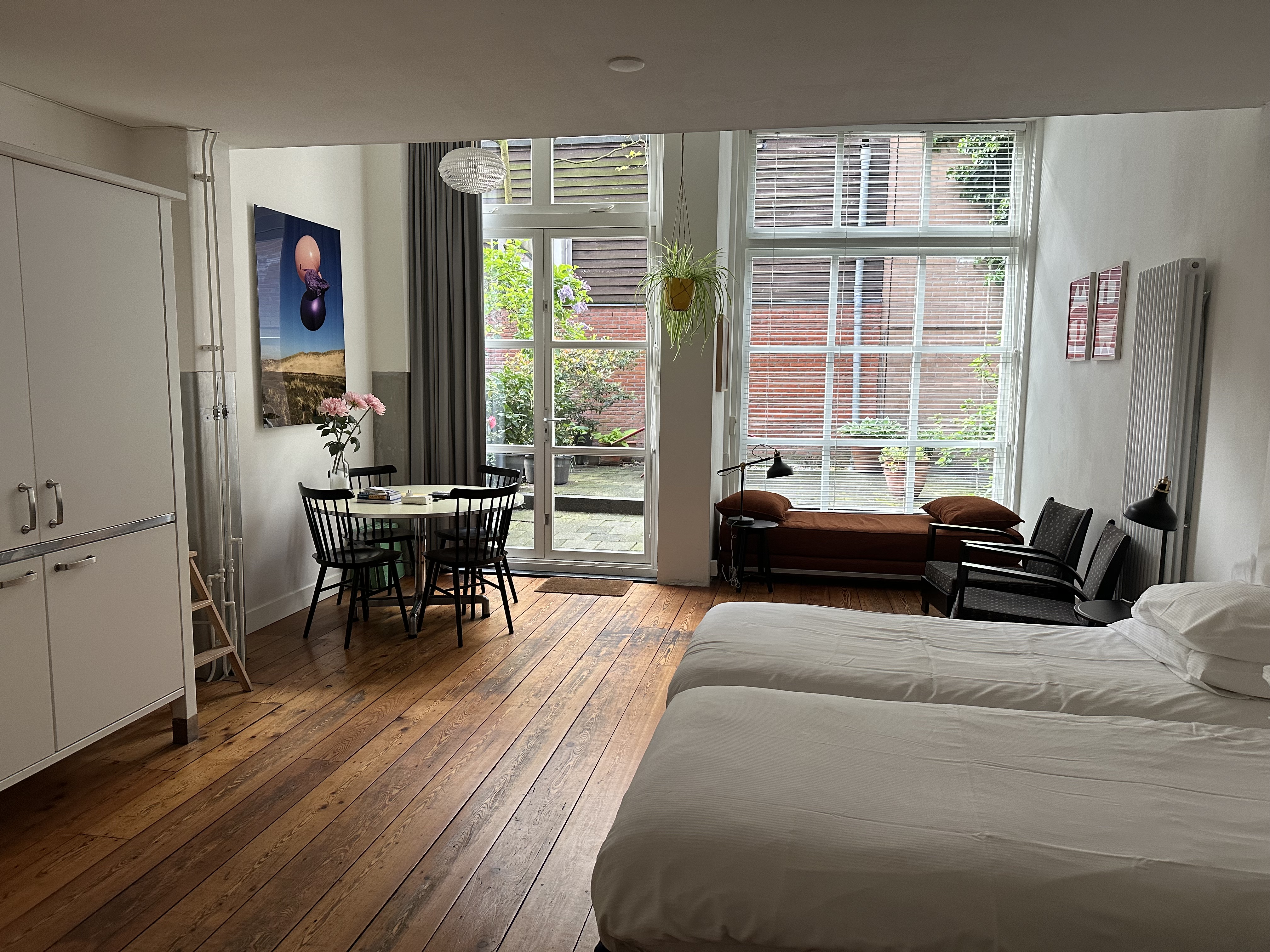 Luxe room, private garden, Amsterdam city center