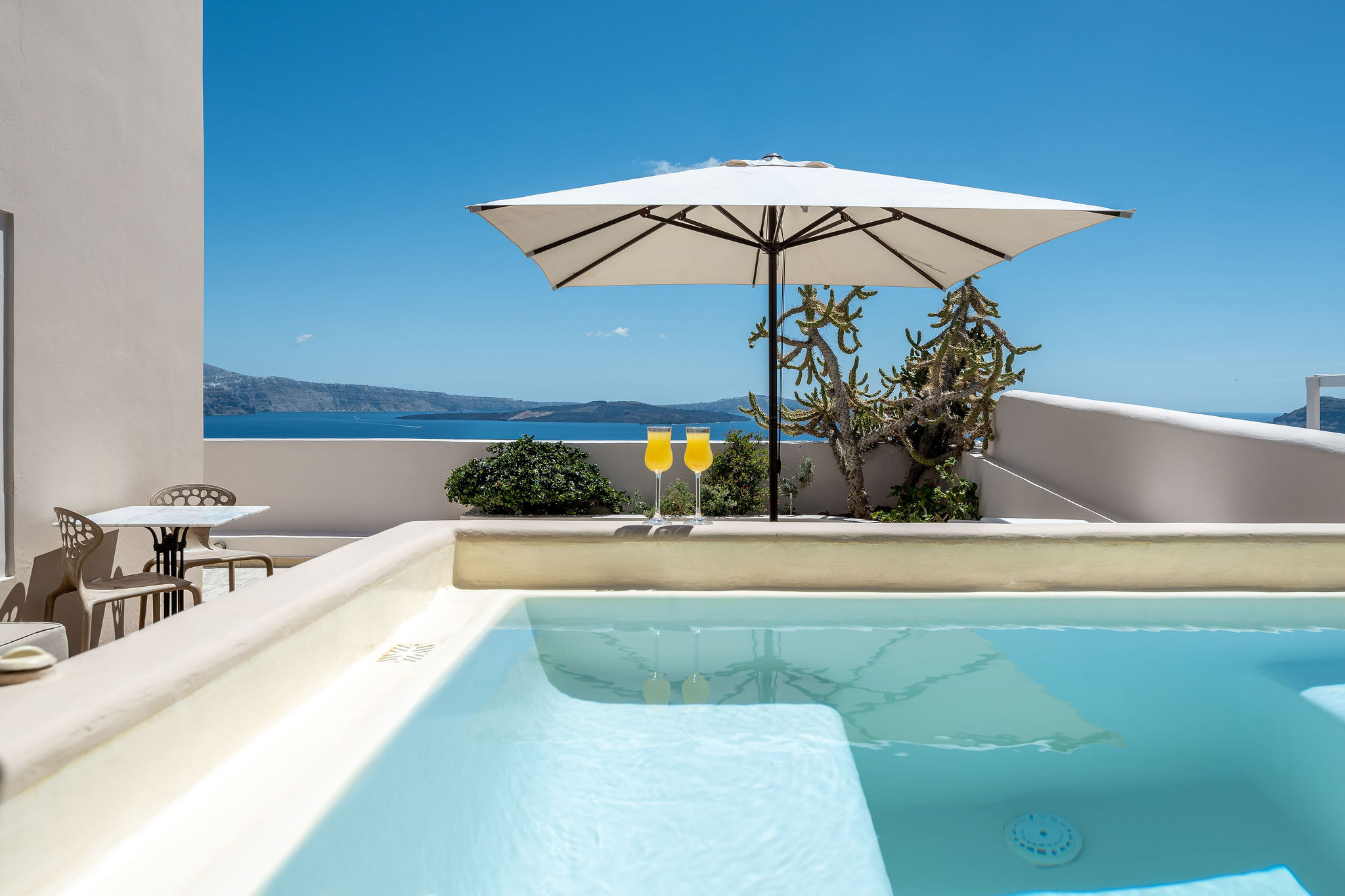 Elegant Family House | Hot Tub and Caldera View