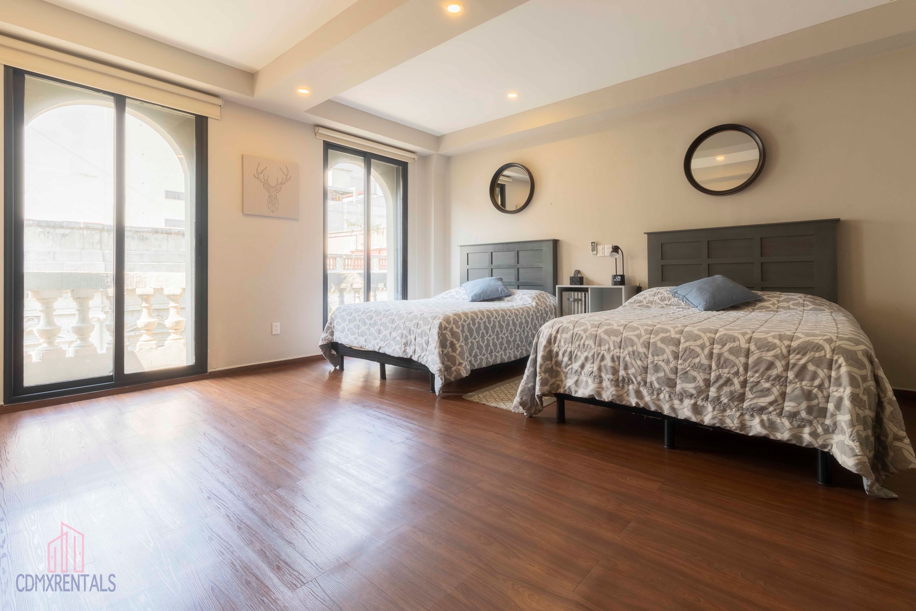 ZIELO | Balcony 2BR | A/C Rooftop, Zocalo/Catedral