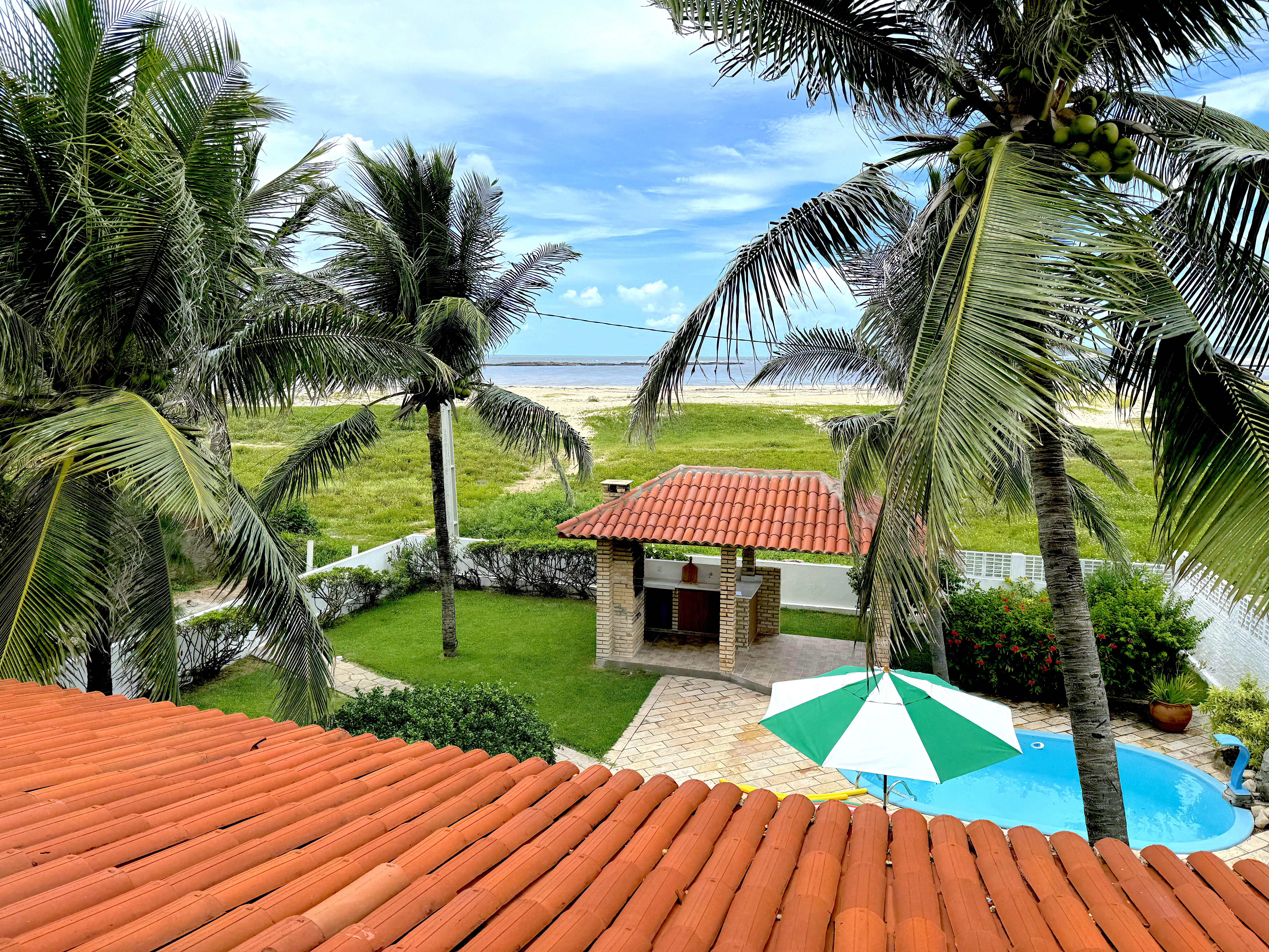 Beautiful house by the sea in Barra do Cunhaú