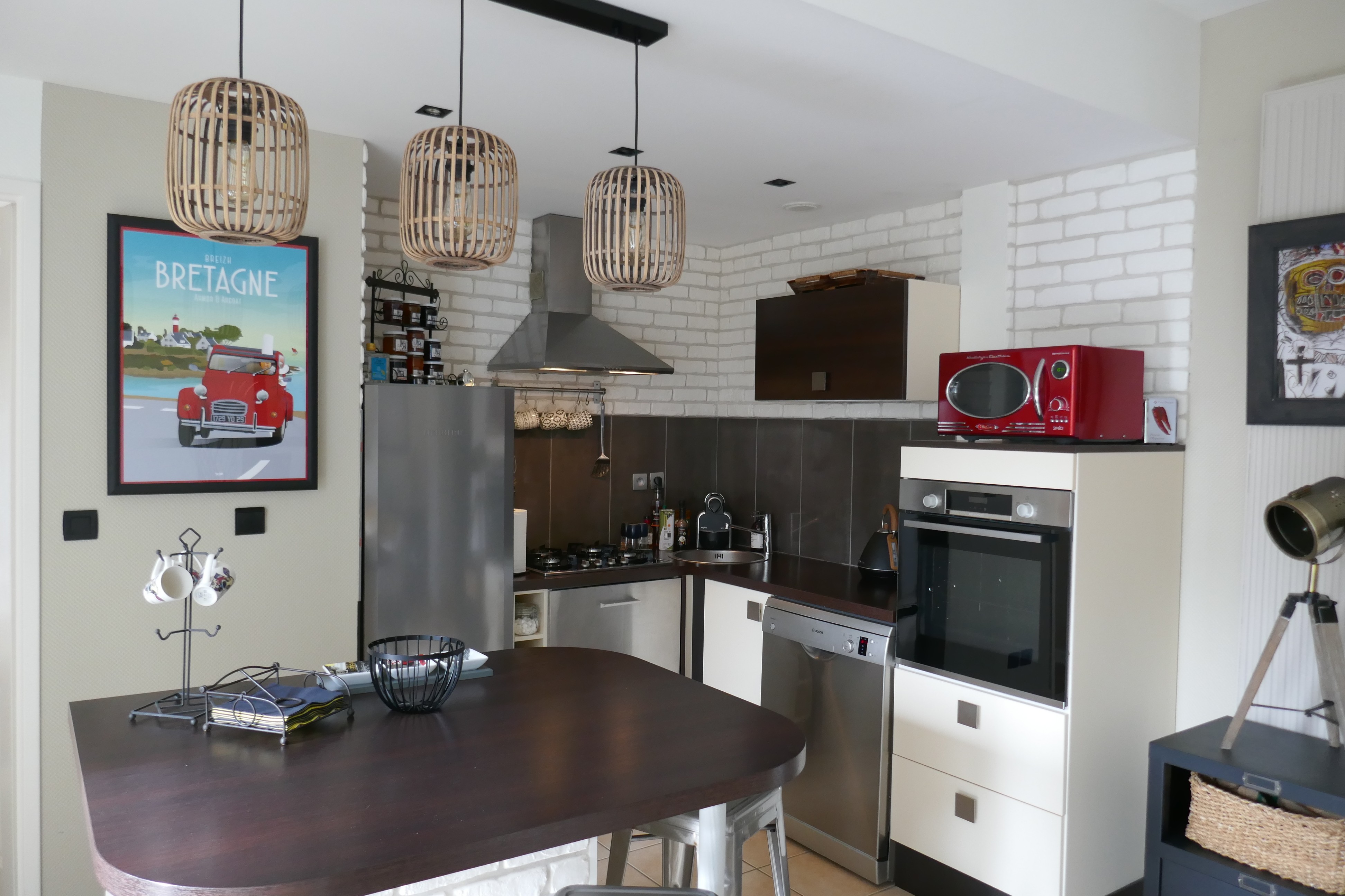 Comfortable T1bis with garden in St Marc/Mer