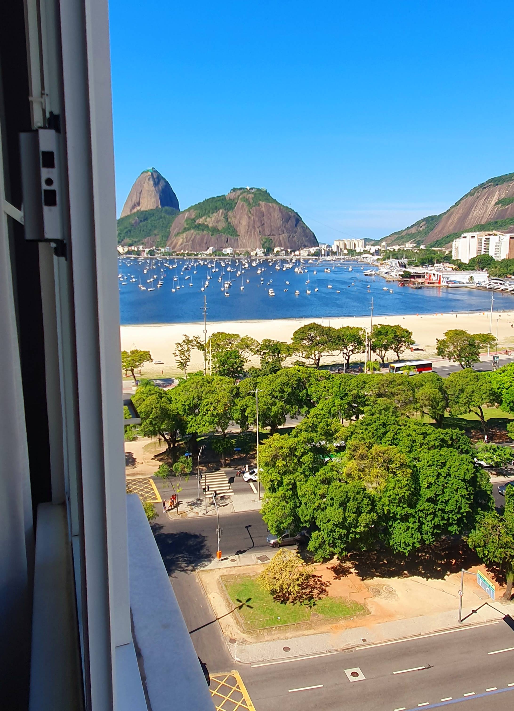 Studio with amazing Sugar Loaf side view