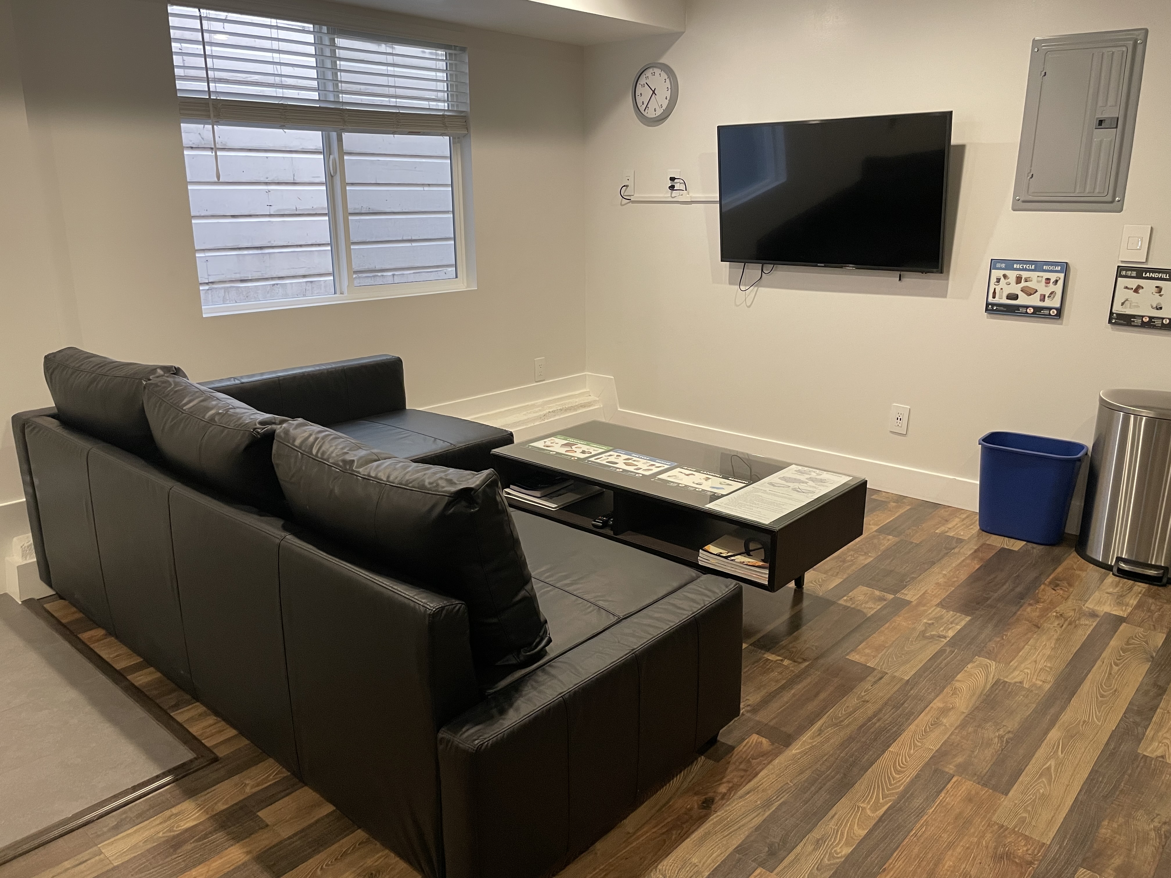 3BR 2BA no kitchen, $25/day parking option (<16ft)