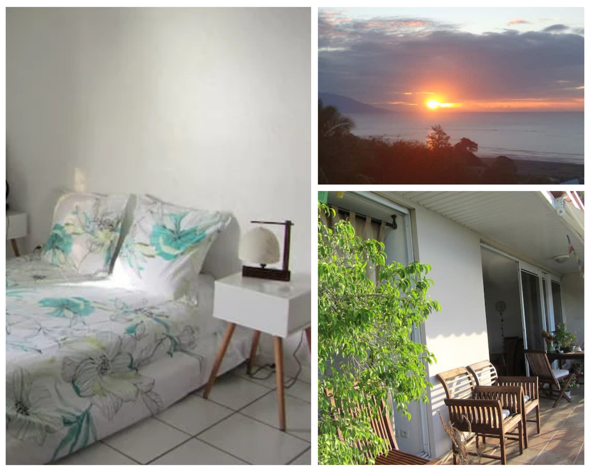 Sea view apartment, 5 minutes from the city