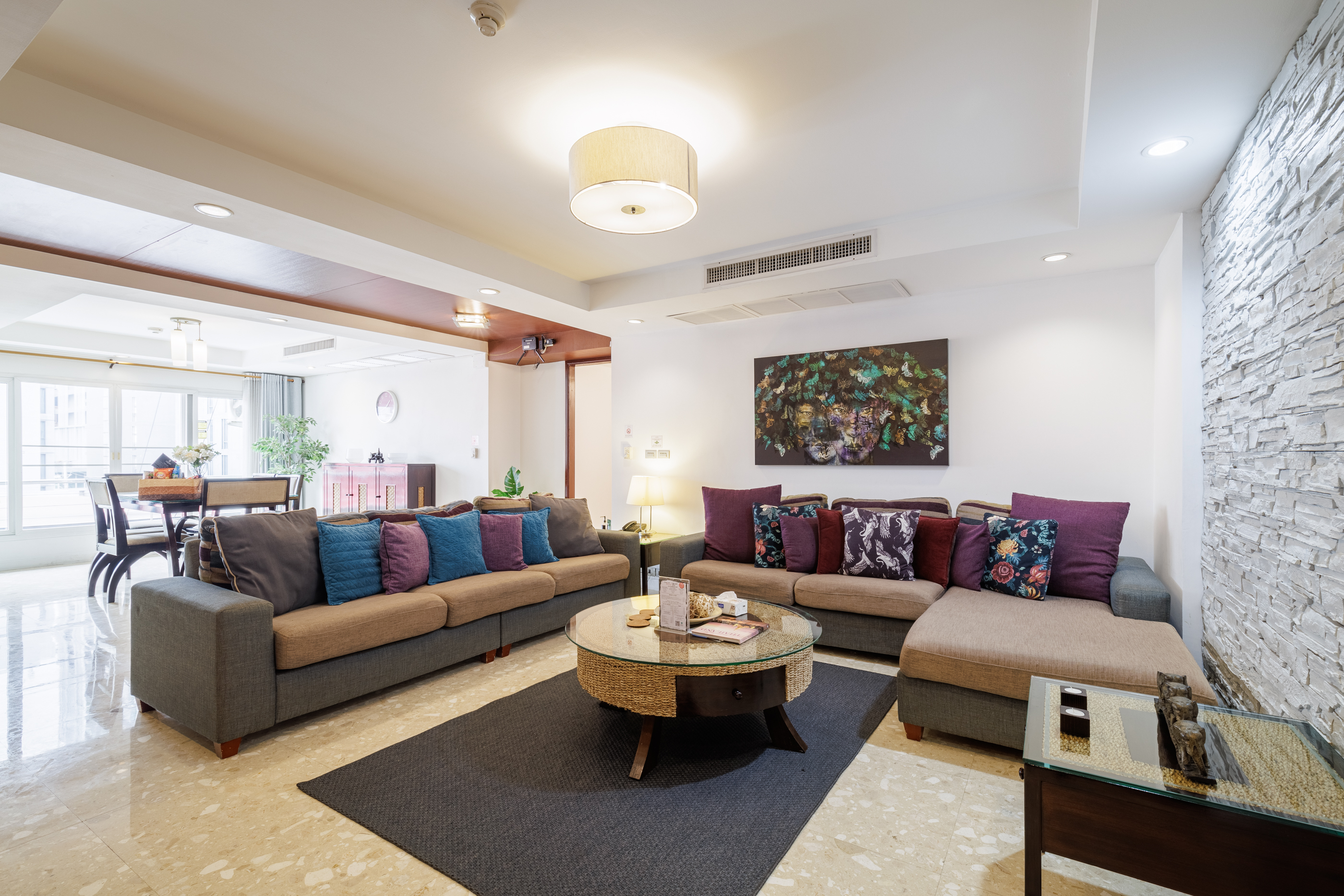 Spacious Quiet Lux • 3BR• Hotel Service • Nana BTS