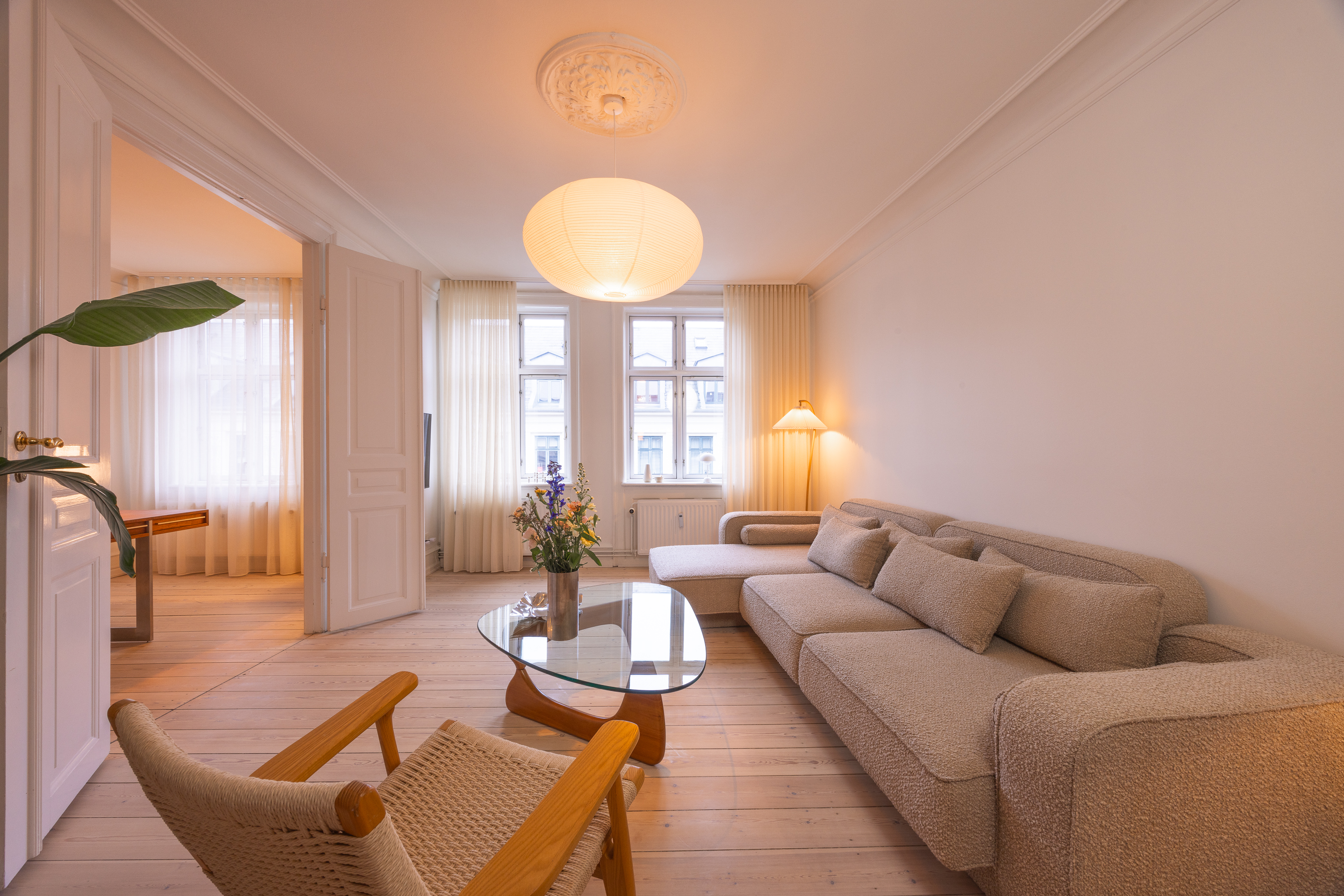 130m2 Scandinavian designed apt. prime location in Indre By, Copenhagen