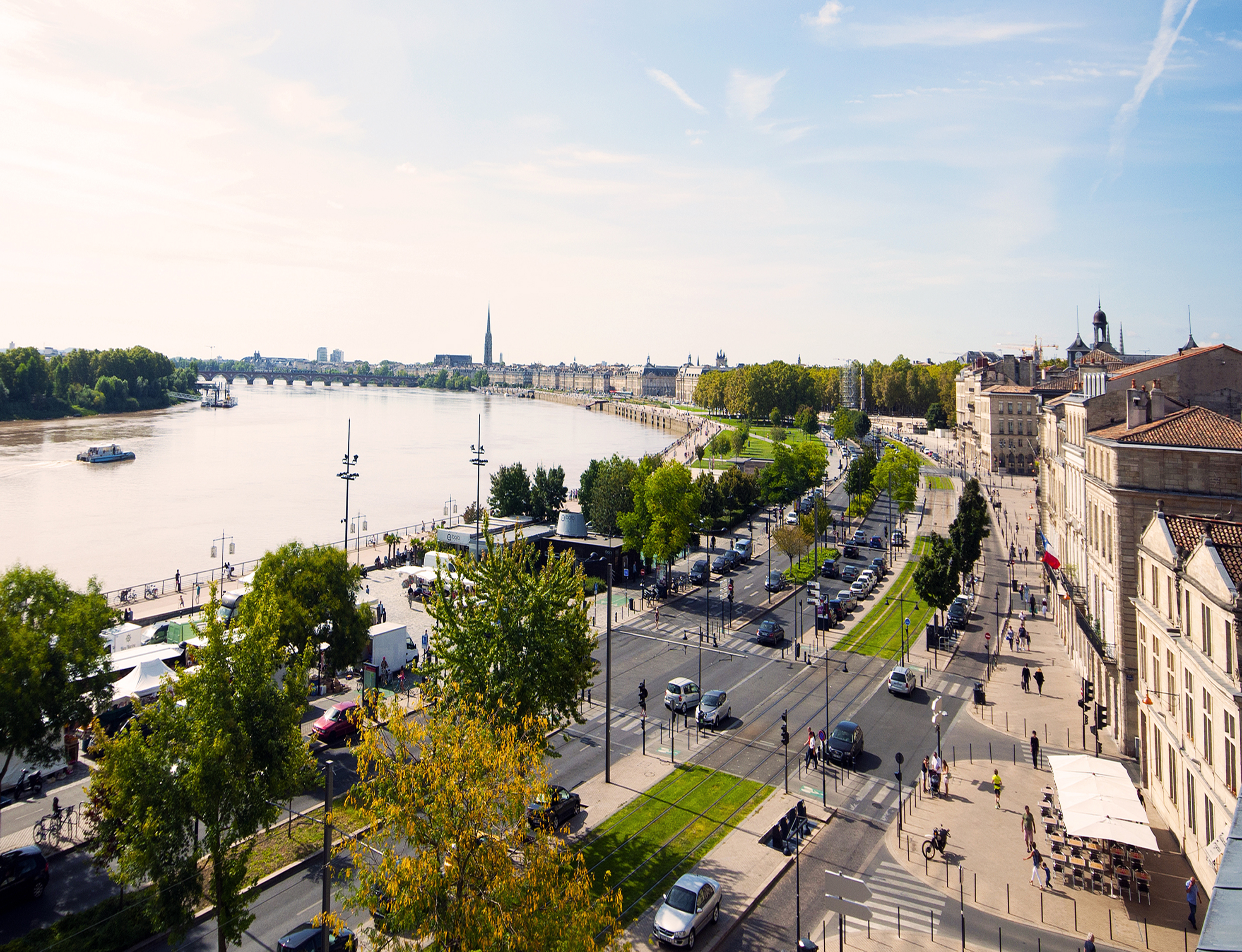 Terrace with view in Chartrons - Grand Parc - Jardin Public, Bordeaux