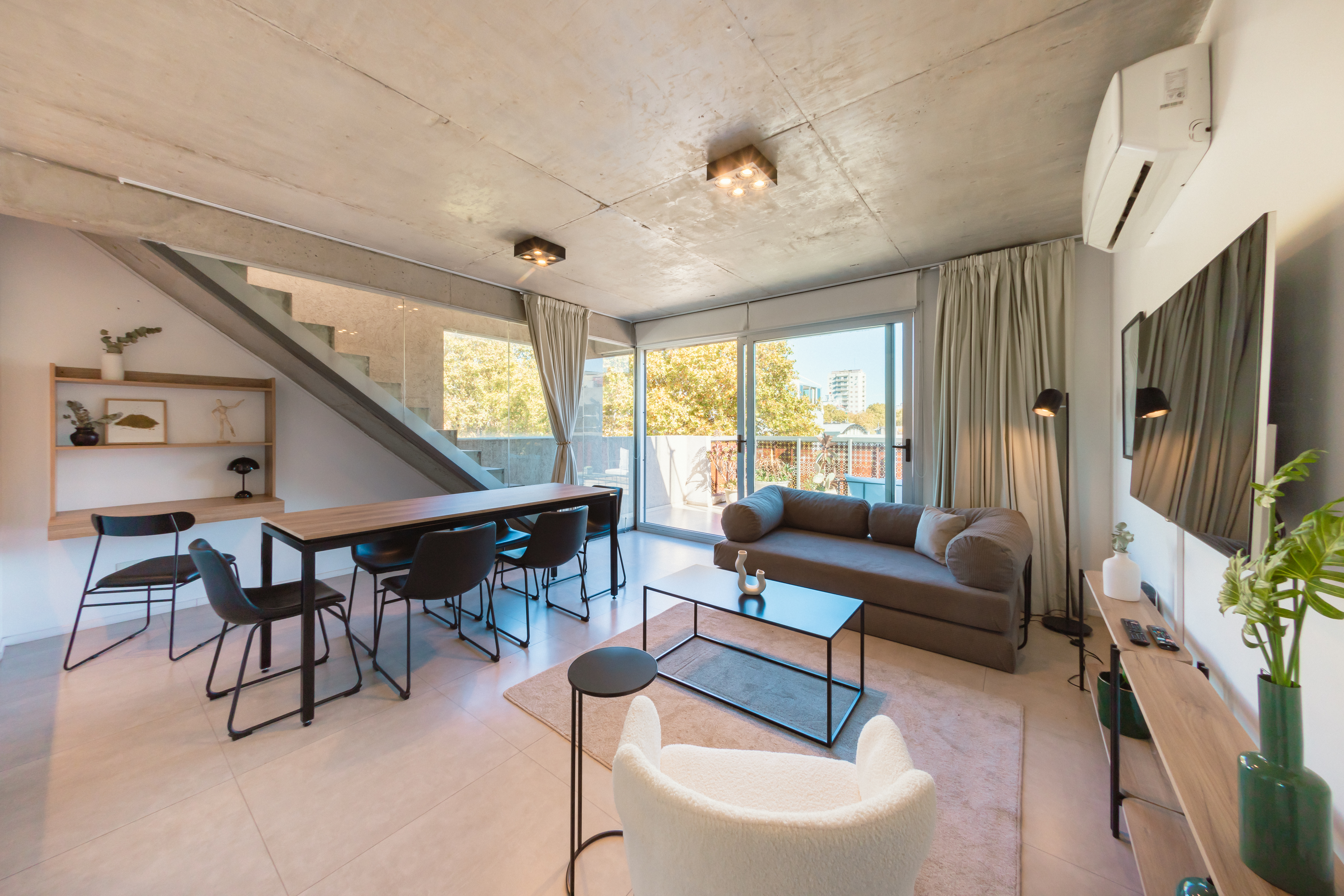 Unique sunny 2BR home - Private terraces and pool