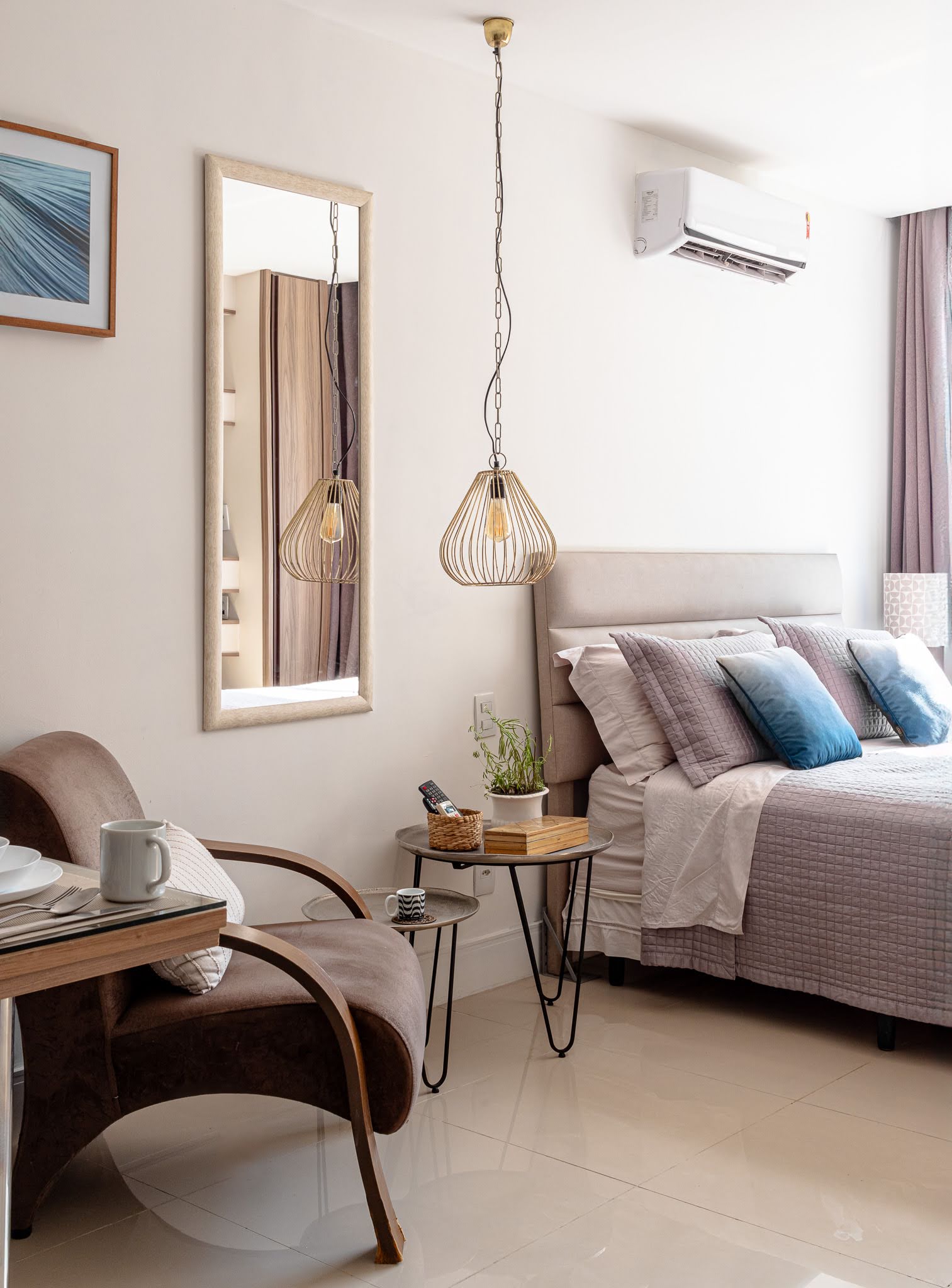 1 block from the beach: Cozy Flat next Copa Palace