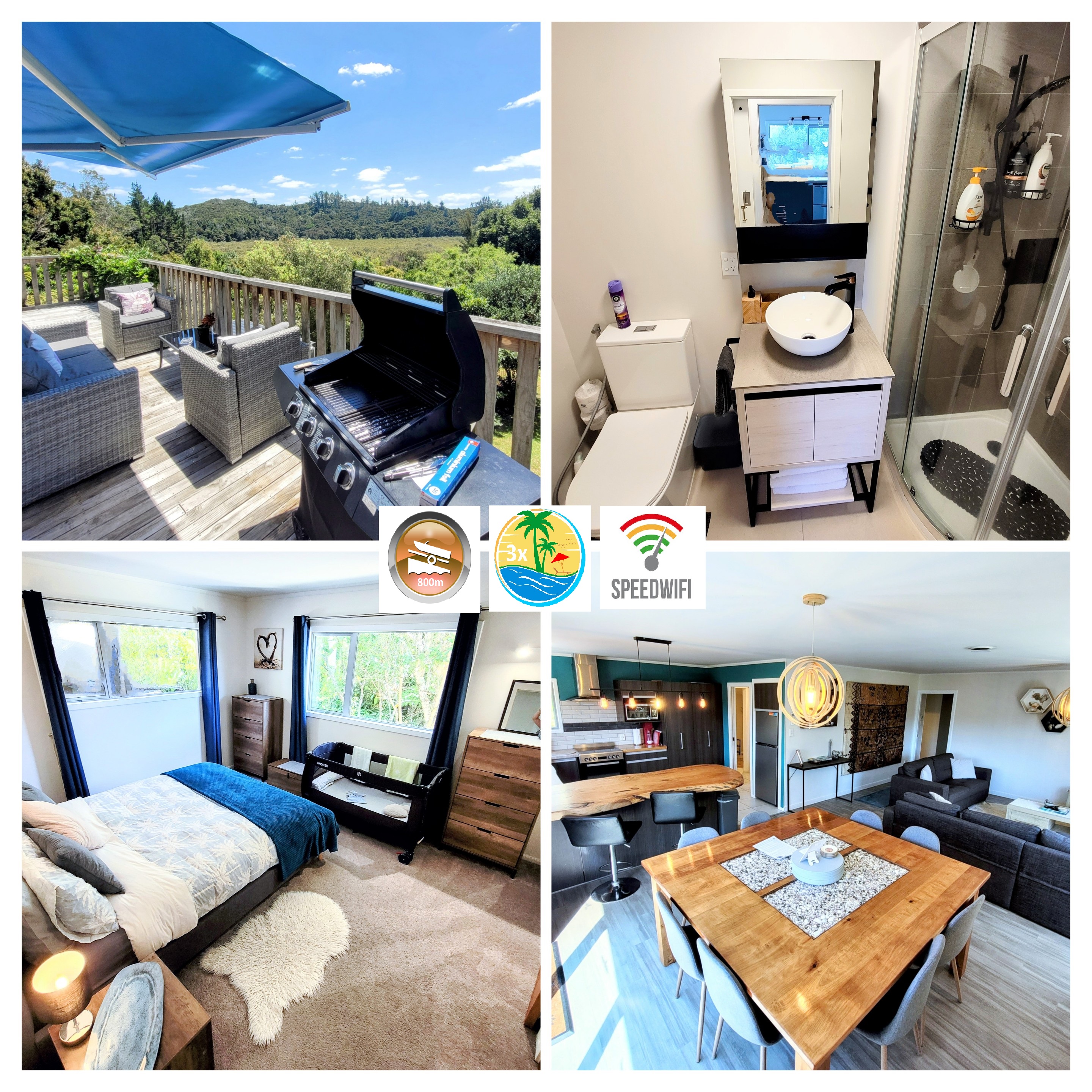 Unique Estuary Lookout Apartment Paihia