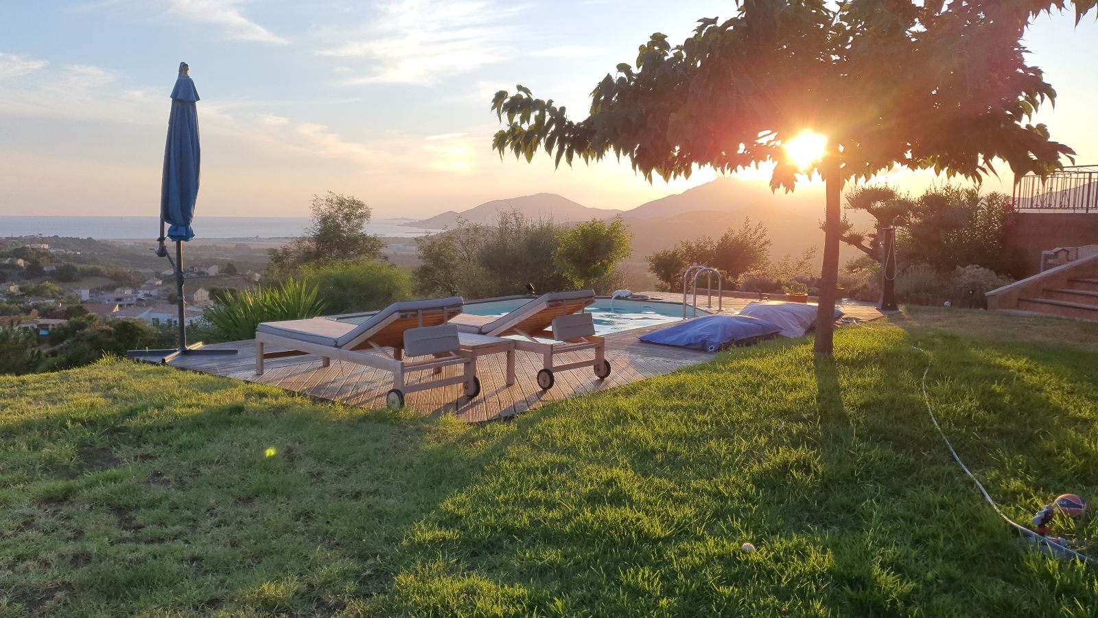 Swimming pool and breathtaking view