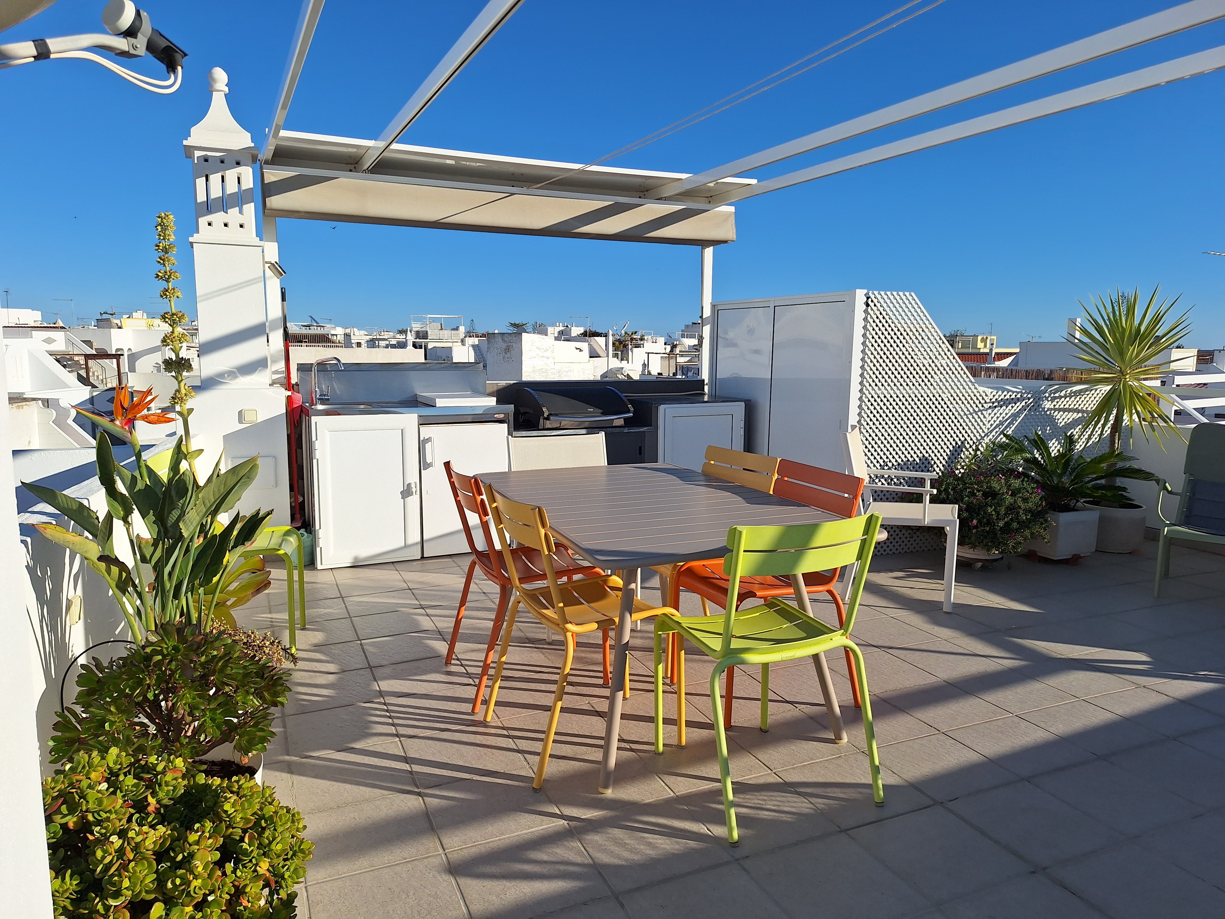 Historic center with panoramic sea view