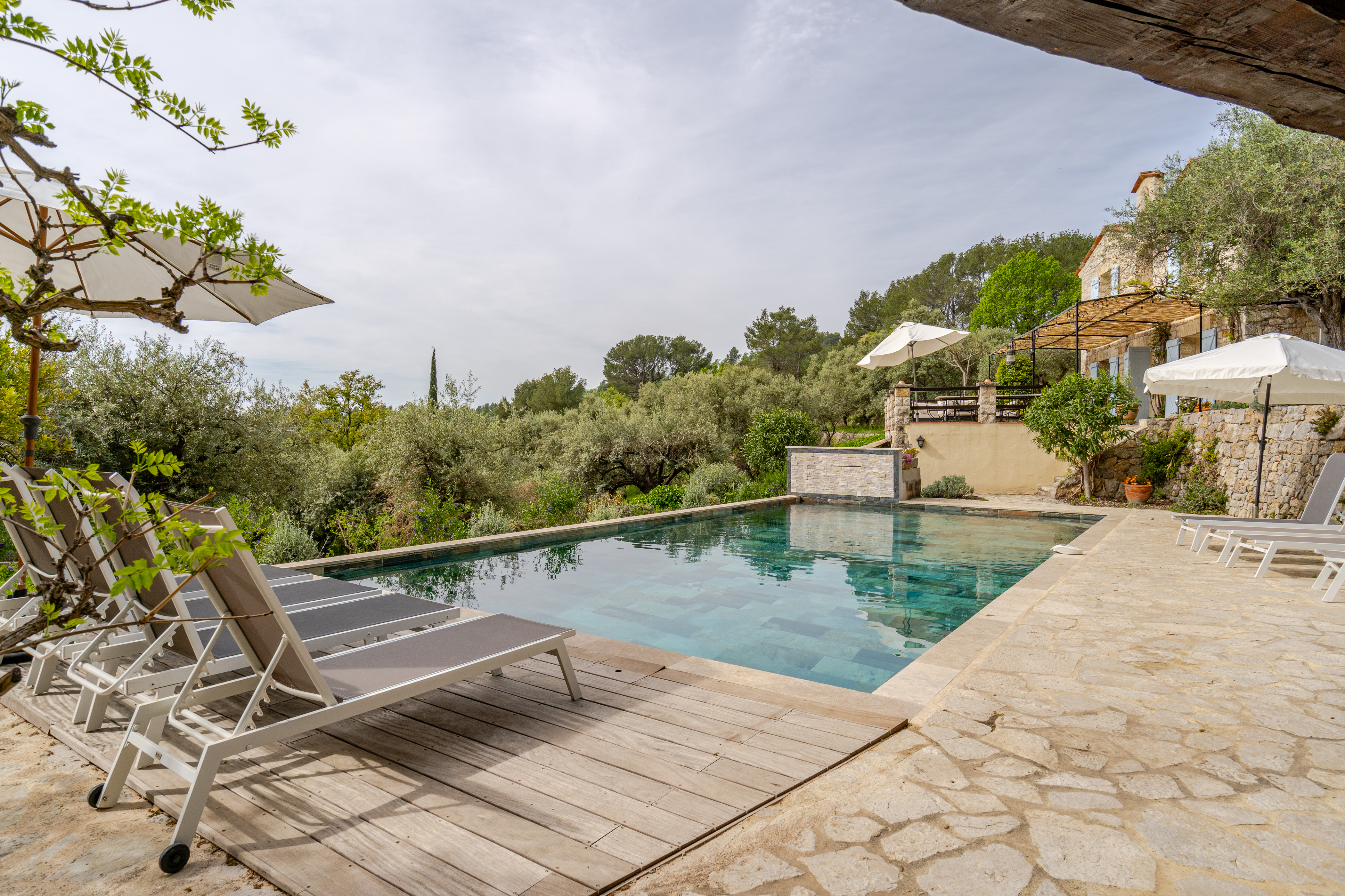 L'Olivette - Mas Provencal, Panoramic View & Pool