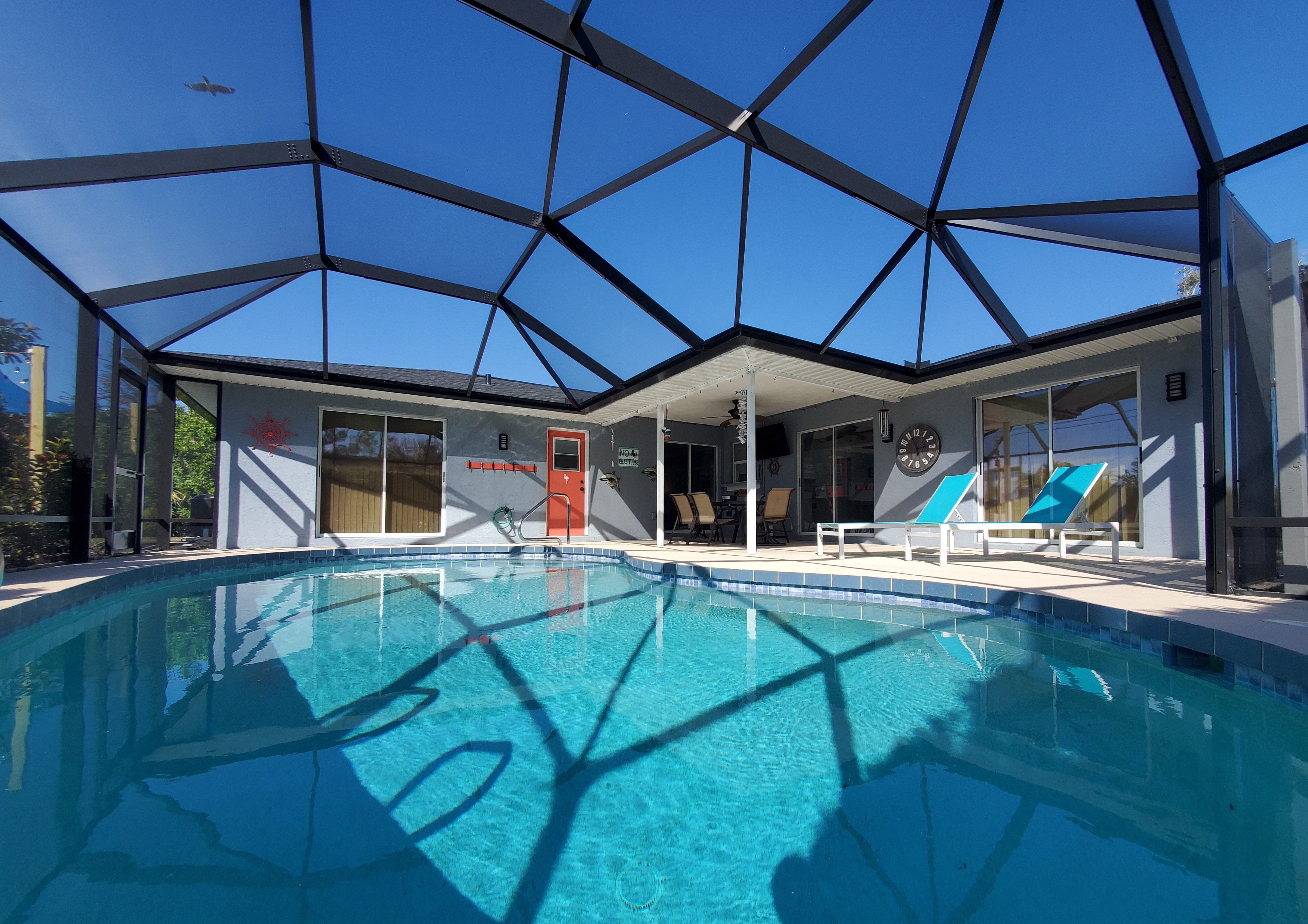 Seas The Day! 3 bedroom. 2 bath, heated pool  home
