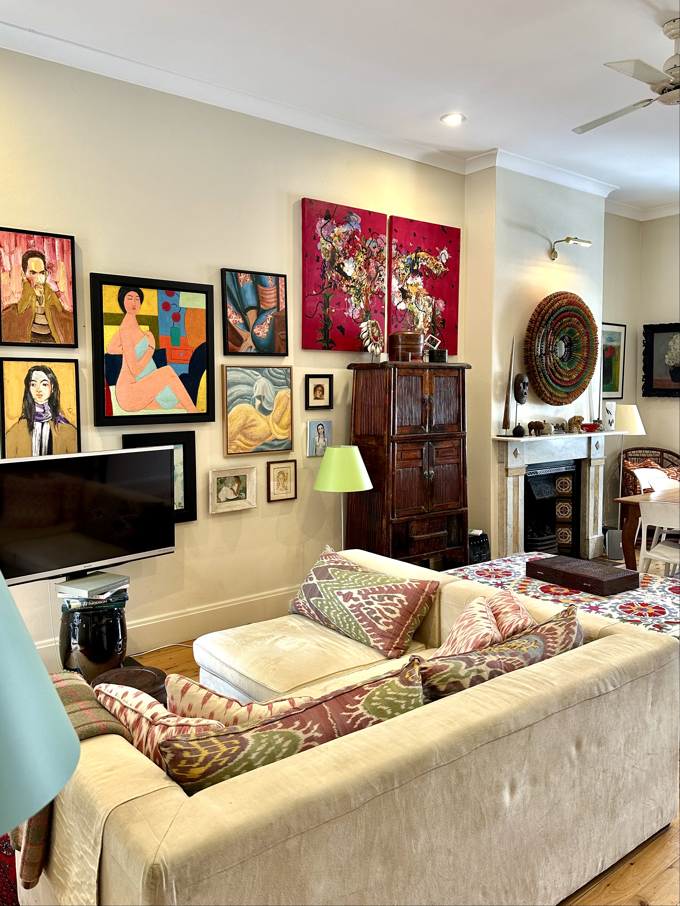 Art-Filled Designer Terrace in Chic Woollahra in Woollahra, Sydney
