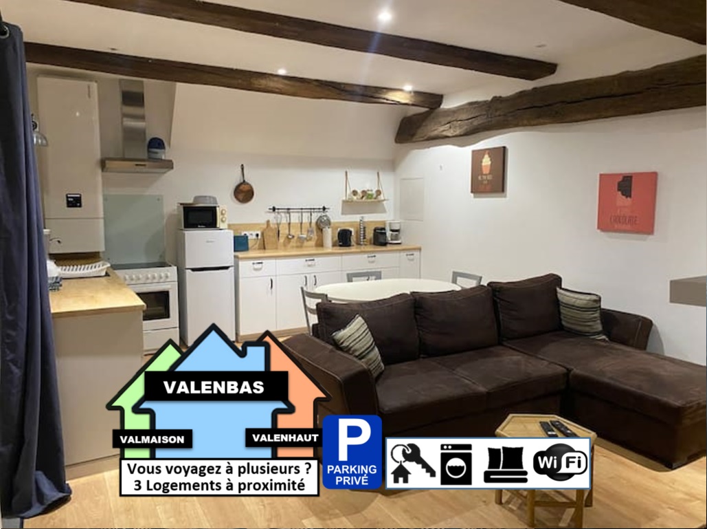 #Valenbas T2 quiet+garden near city center