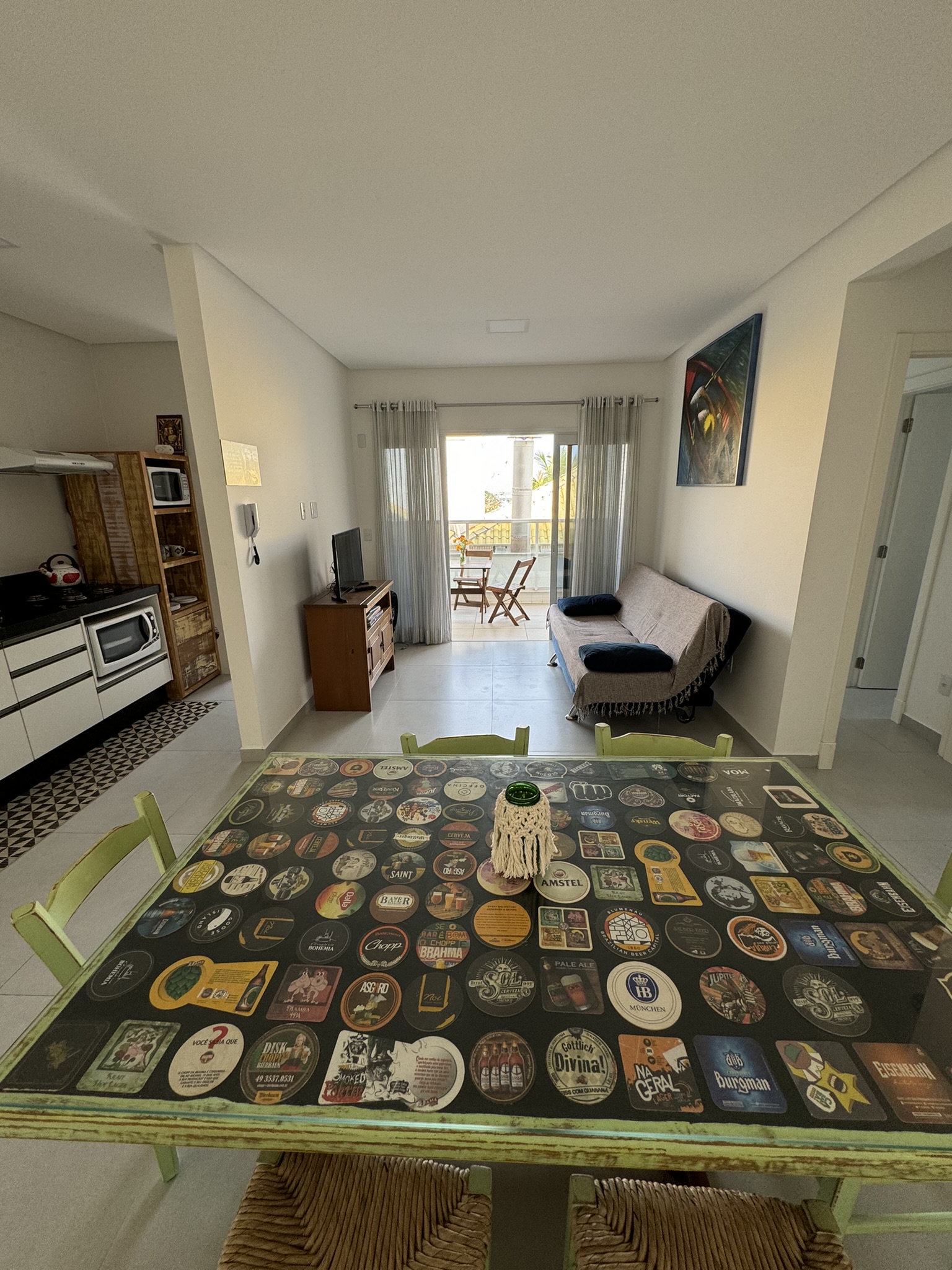 New apartment 50 meters from the sea