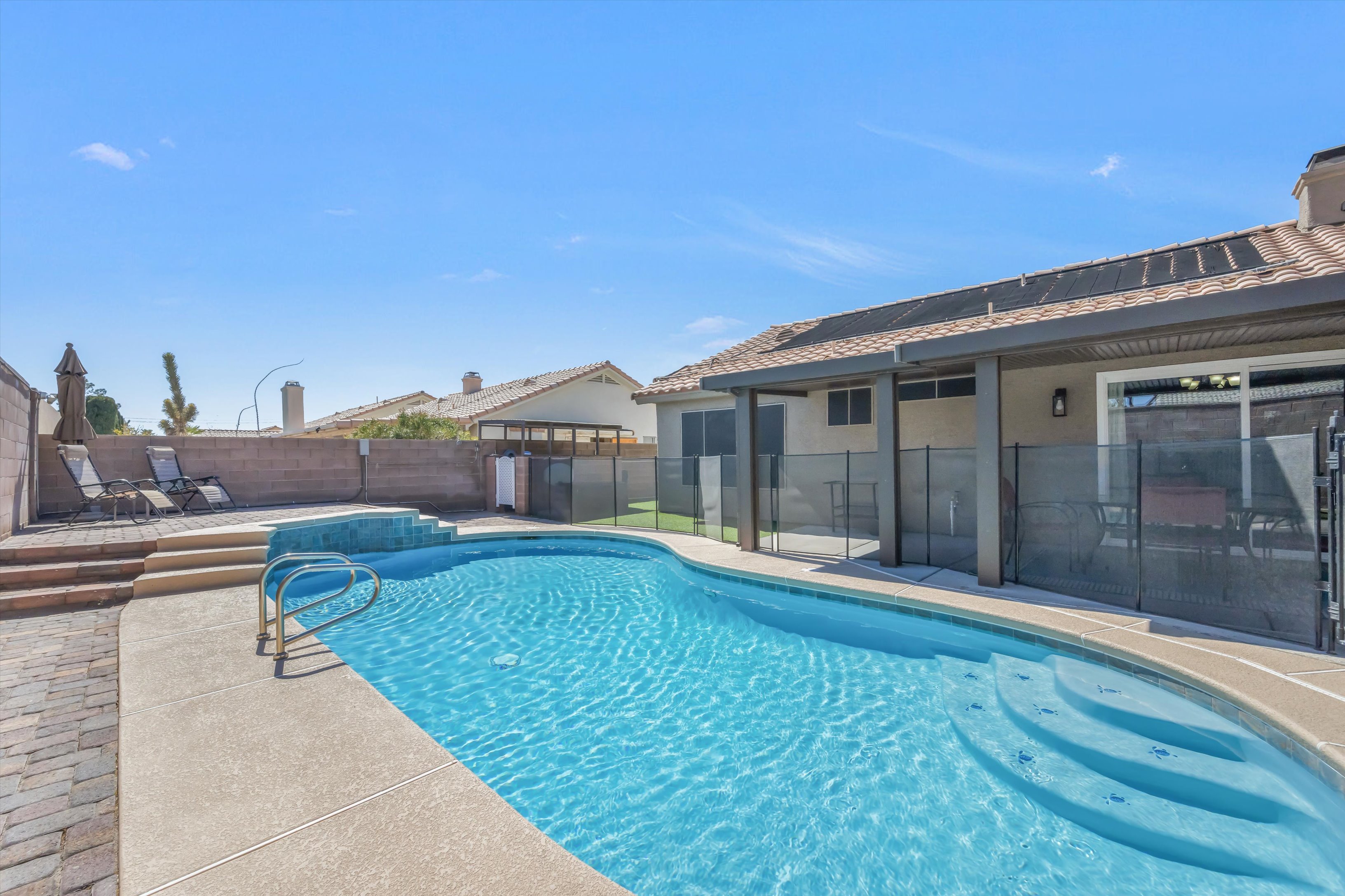 Vacation Retreat with Pool in City of North Las Vegas, Clark County Nv