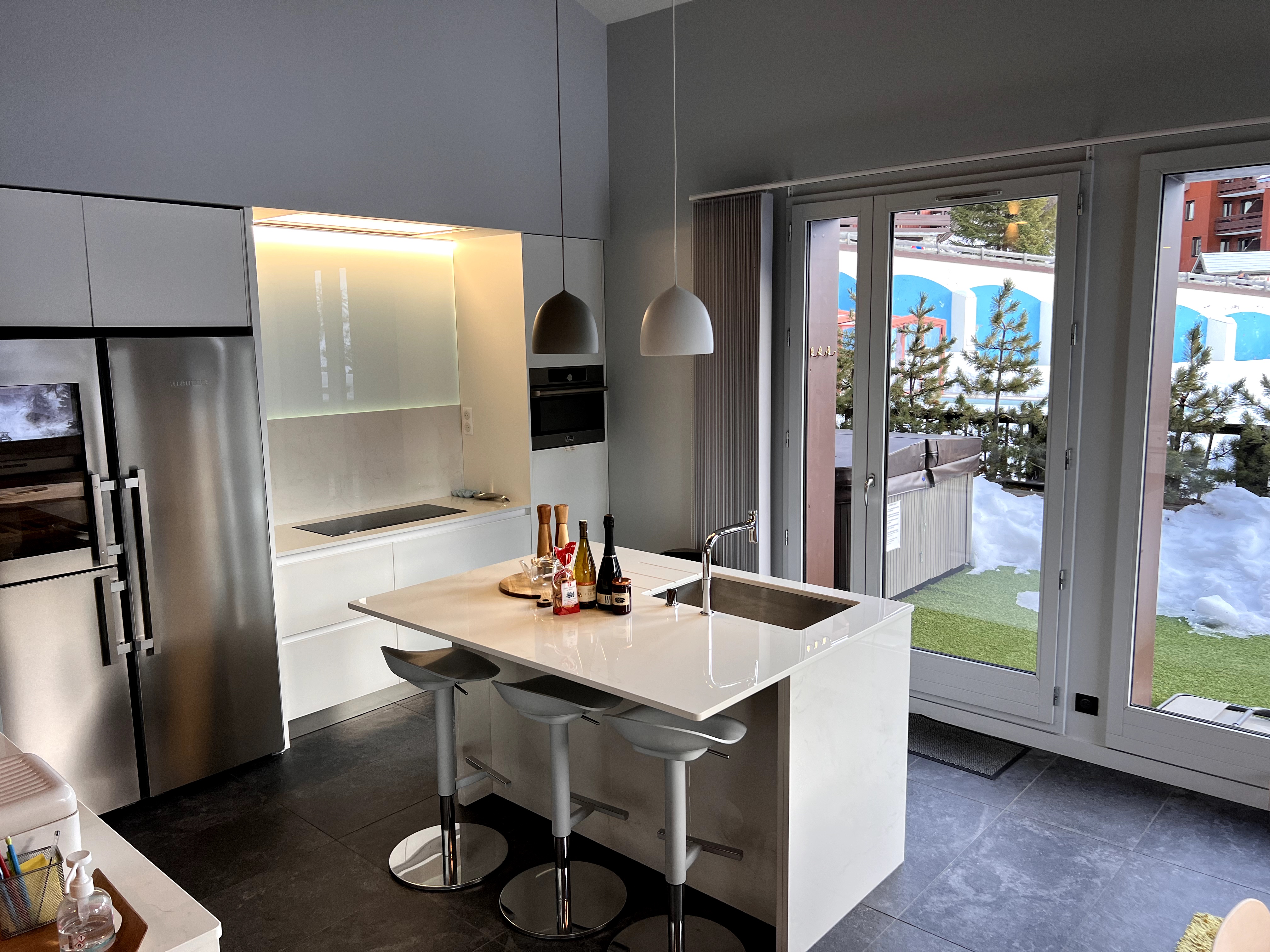 Plagne 1800 - Luxurious 166m2 4Ch-8 pers. - Jacuzzi