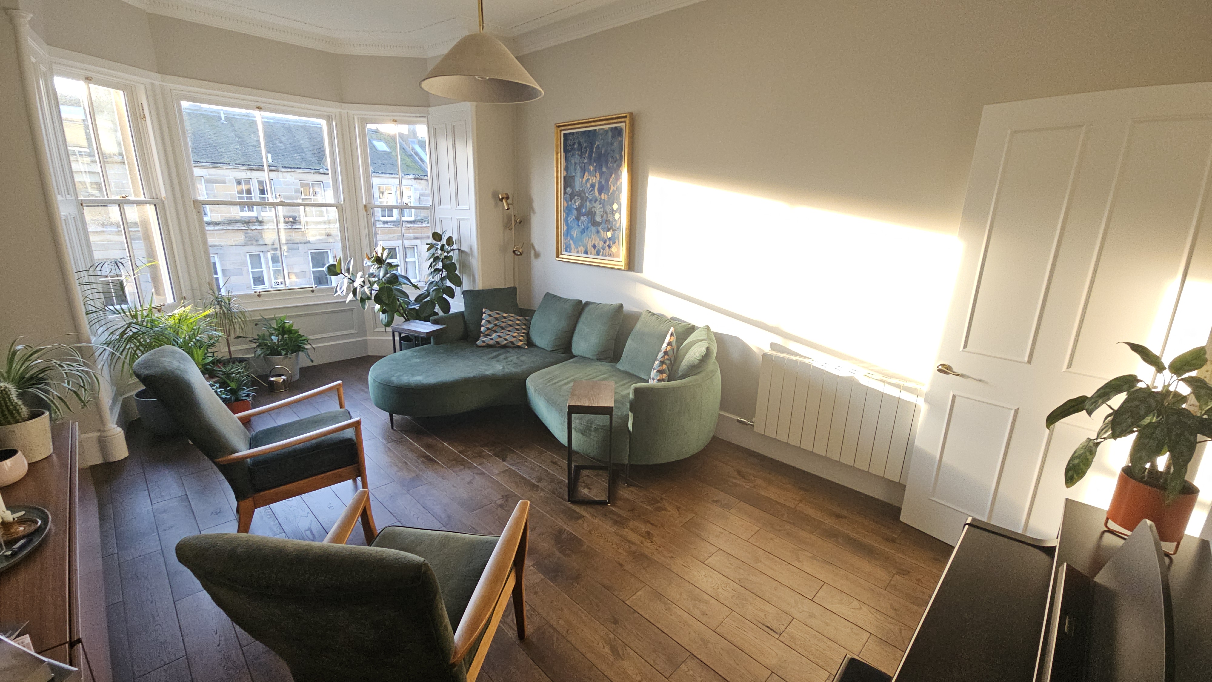 Central & quiet: Perfect for couples and families in Hillside and Calton Hill, Edinburgh