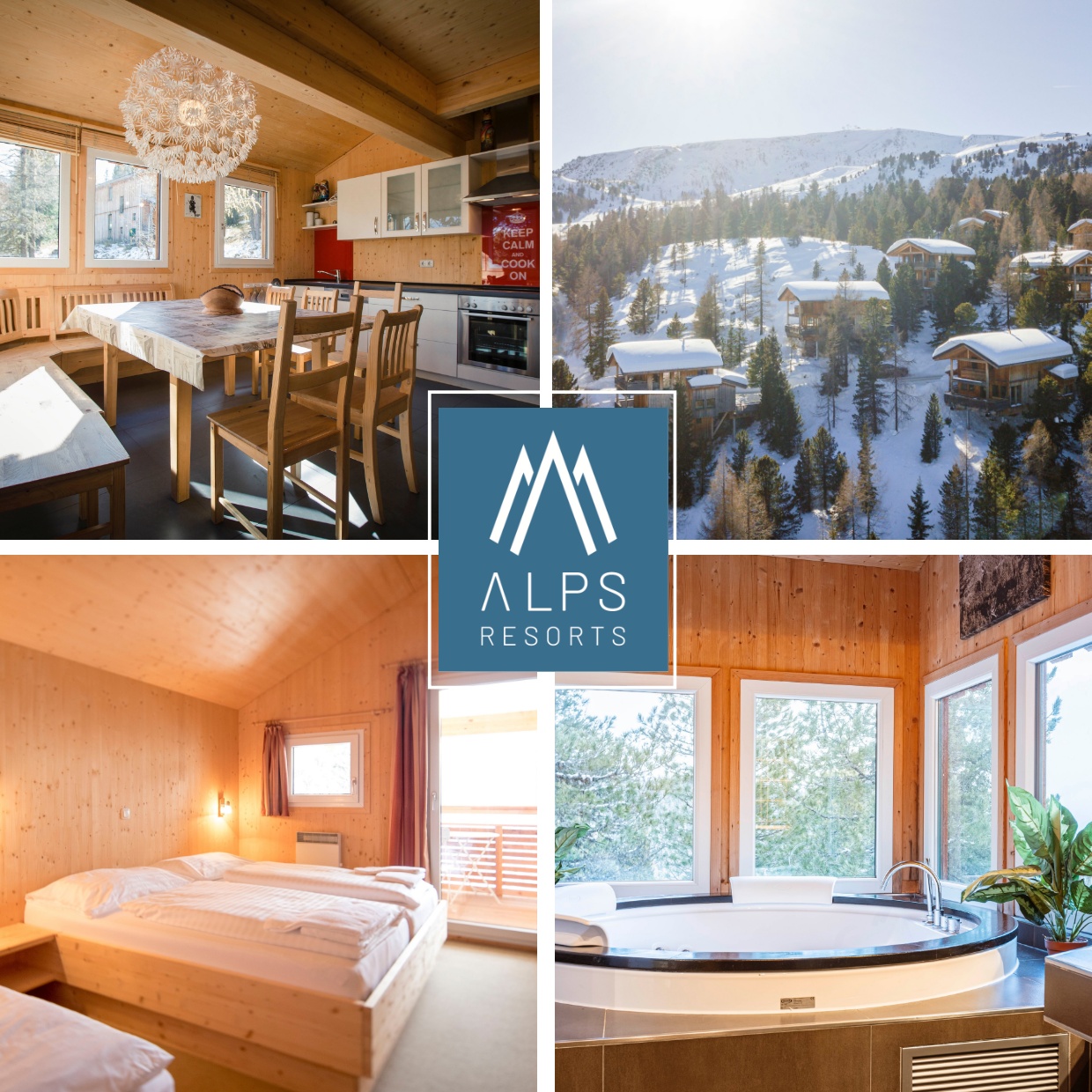 Chalet for up to 14 people
