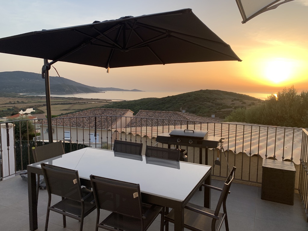 Exceptional panorama of heights Propriano