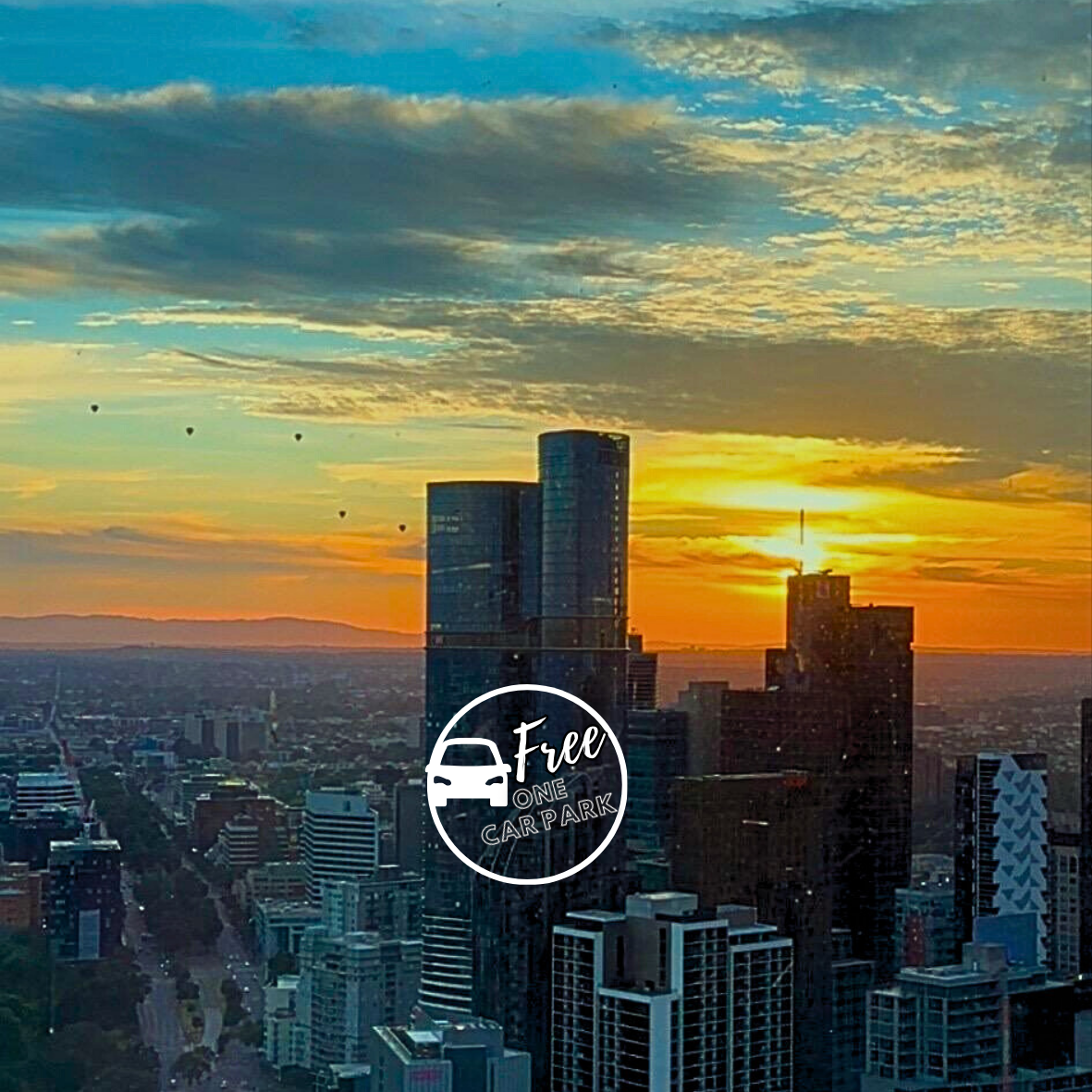 64F Sunrise Skyview MelbCBD. 2BR2Bath. FreeCarpark