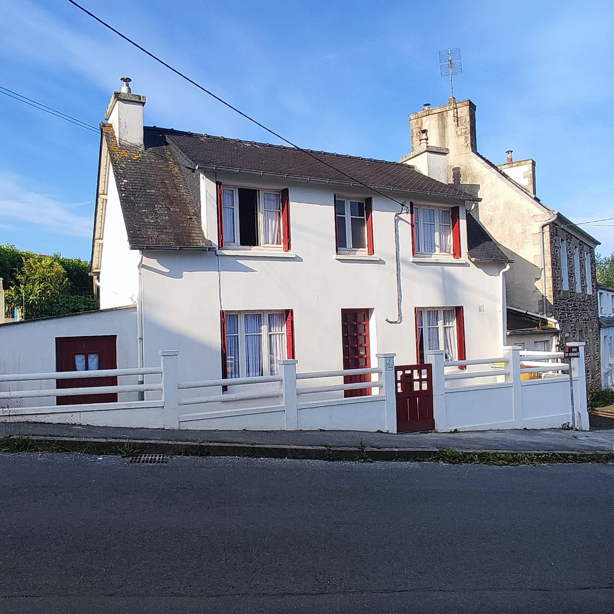 House in the heart of a Breton village