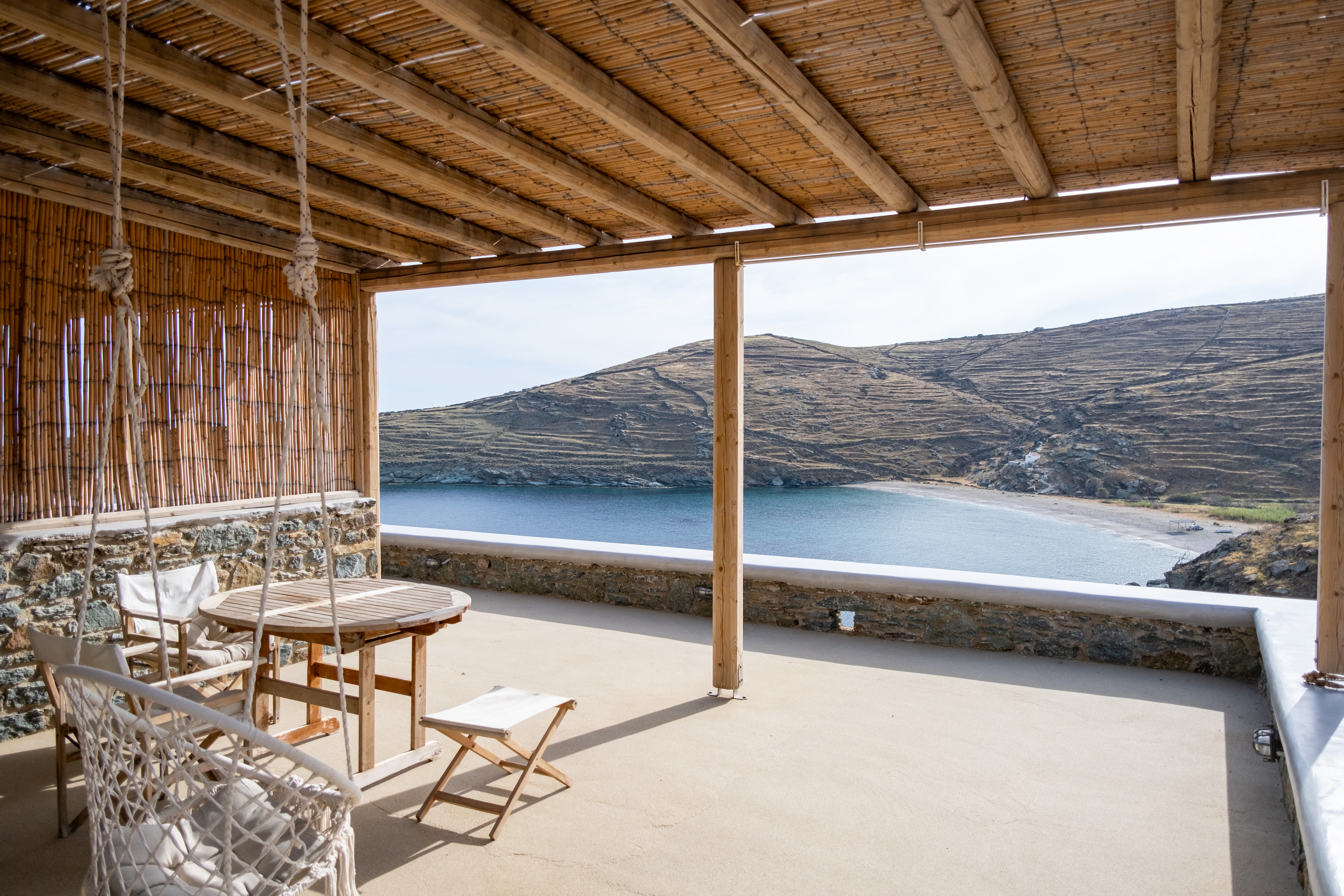KYON Beach Suite-B 2min by the sea Skilos, Kythnos
