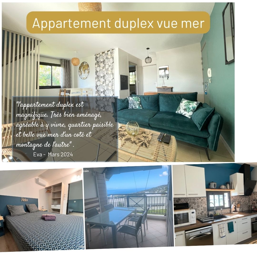Duplex sea view 2 bedrooms /2 bathrooms/2 toilets